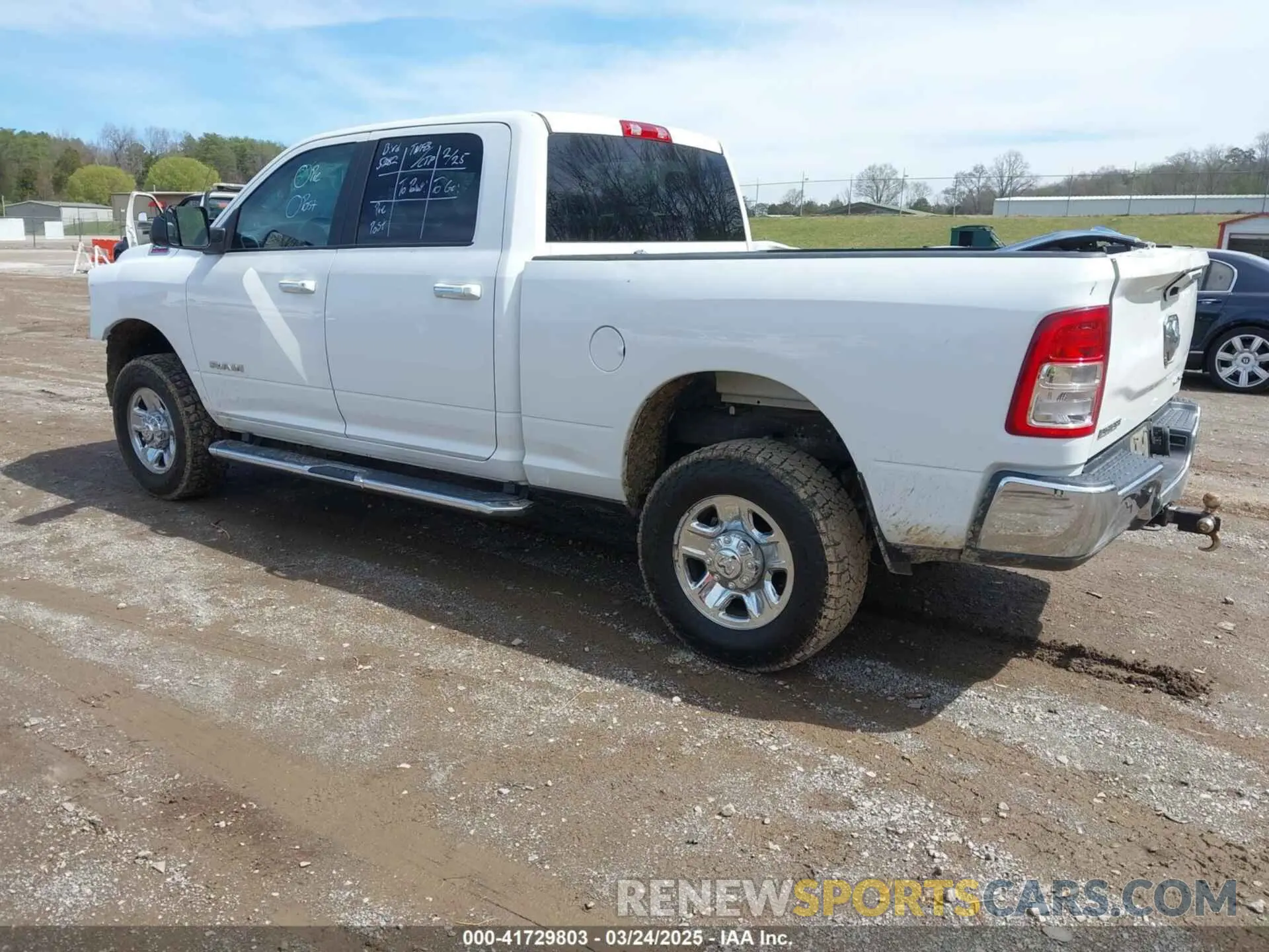 3 Photograph of a damaged car 3C6UR5DL2KG675282 RAM 2500 2019