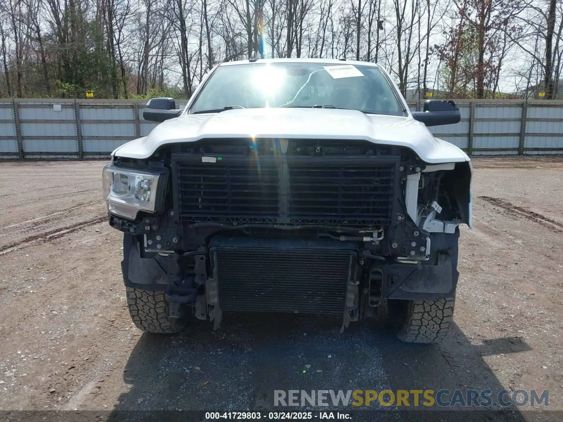 6 Photograph of a damaged car 3C6UR5DL2KG675282 RAM 2500 2019