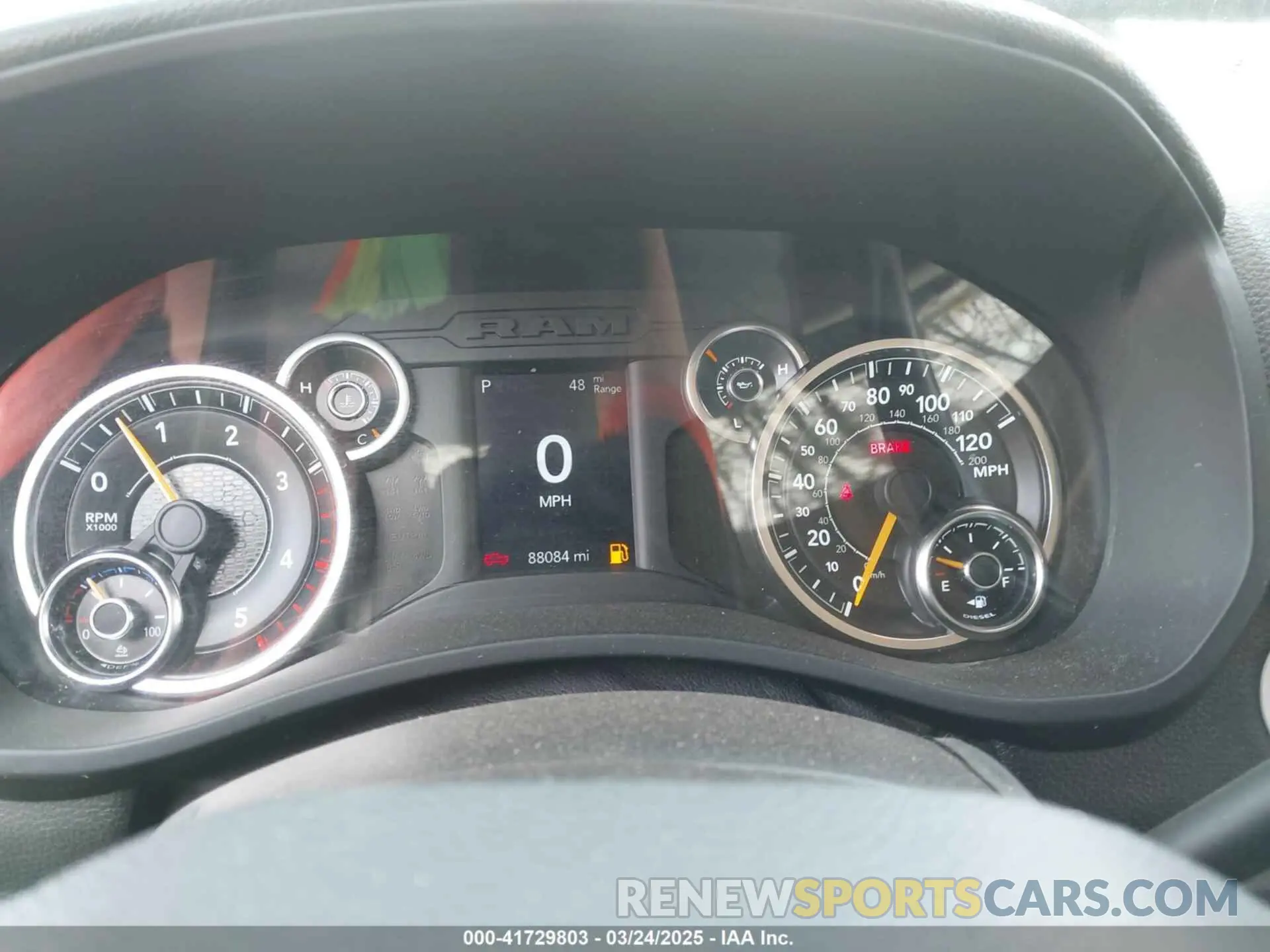 7 Photograph of a damaged car 3C6UR5DL2KG675282 RAM 2500 2019