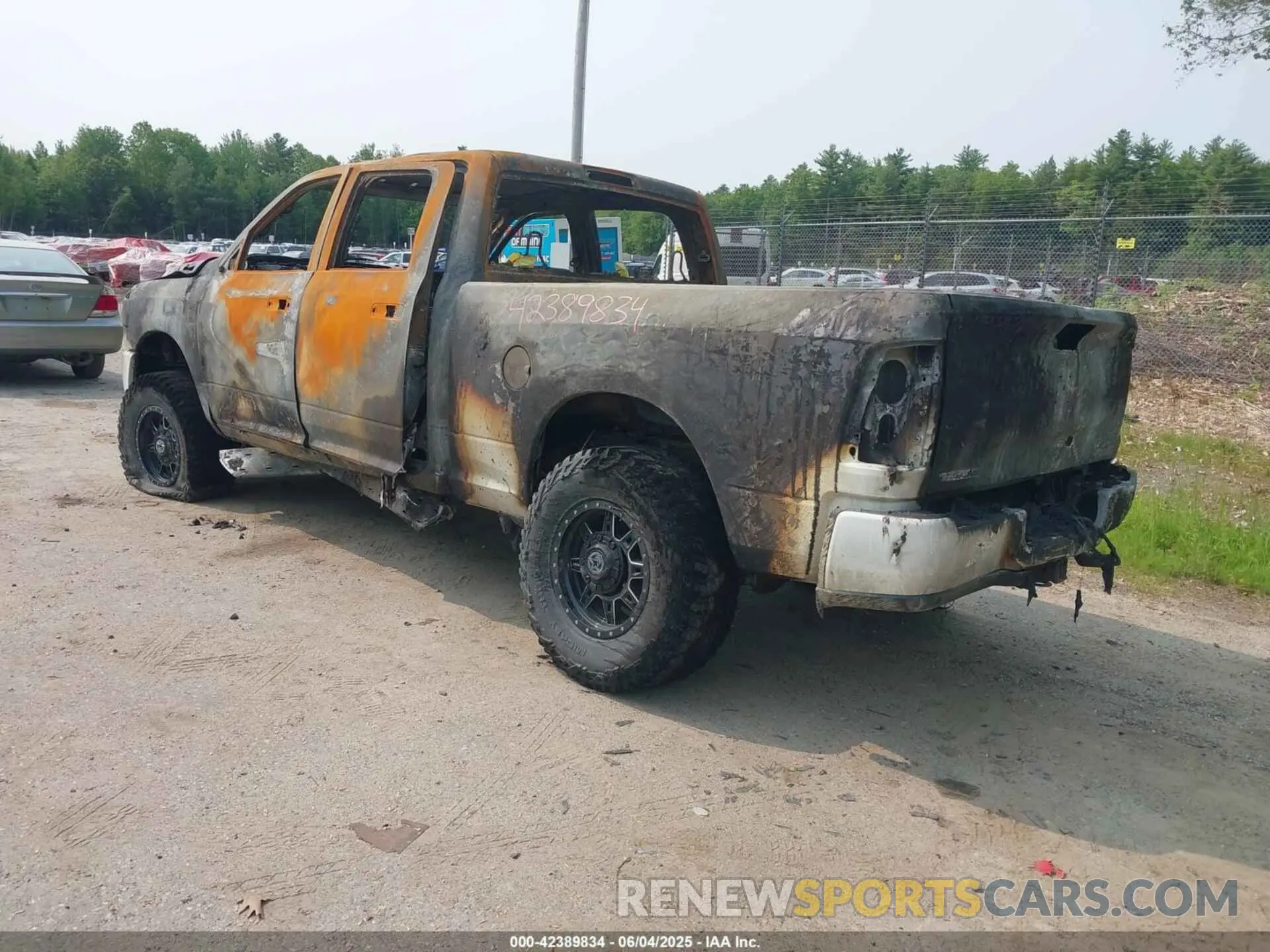 3 Photograph of a damaged car 3C6UR5DL3KG714509 RAM 2500 2019