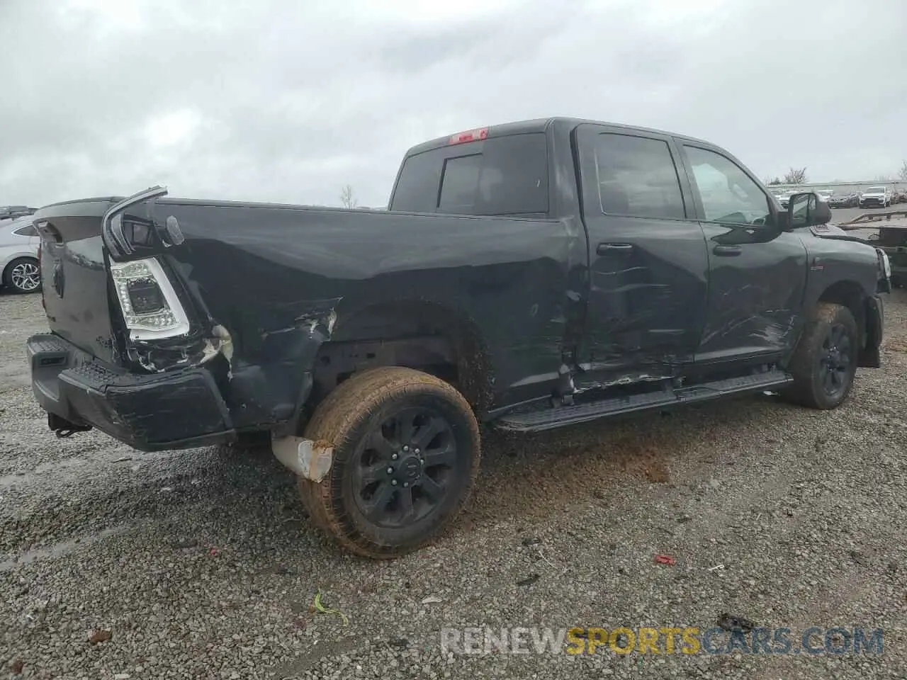 3 Photograph of a damaged car 3C6UR5DL5KG652482 RAM 2500 2019