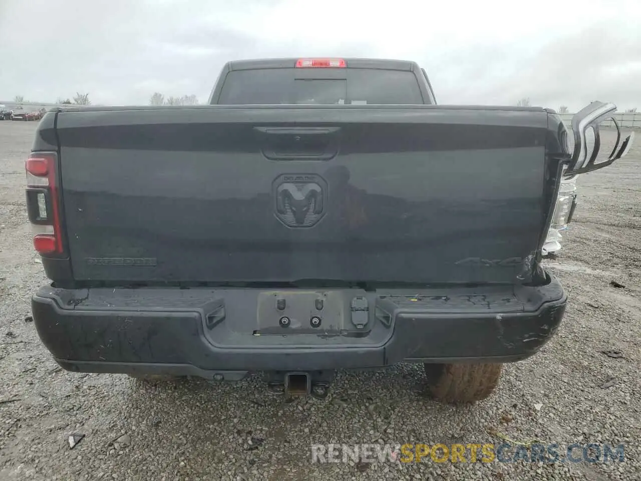6 Photograph of a damaged car 3C6UR5DL5KG652482 RAM 2500 2019