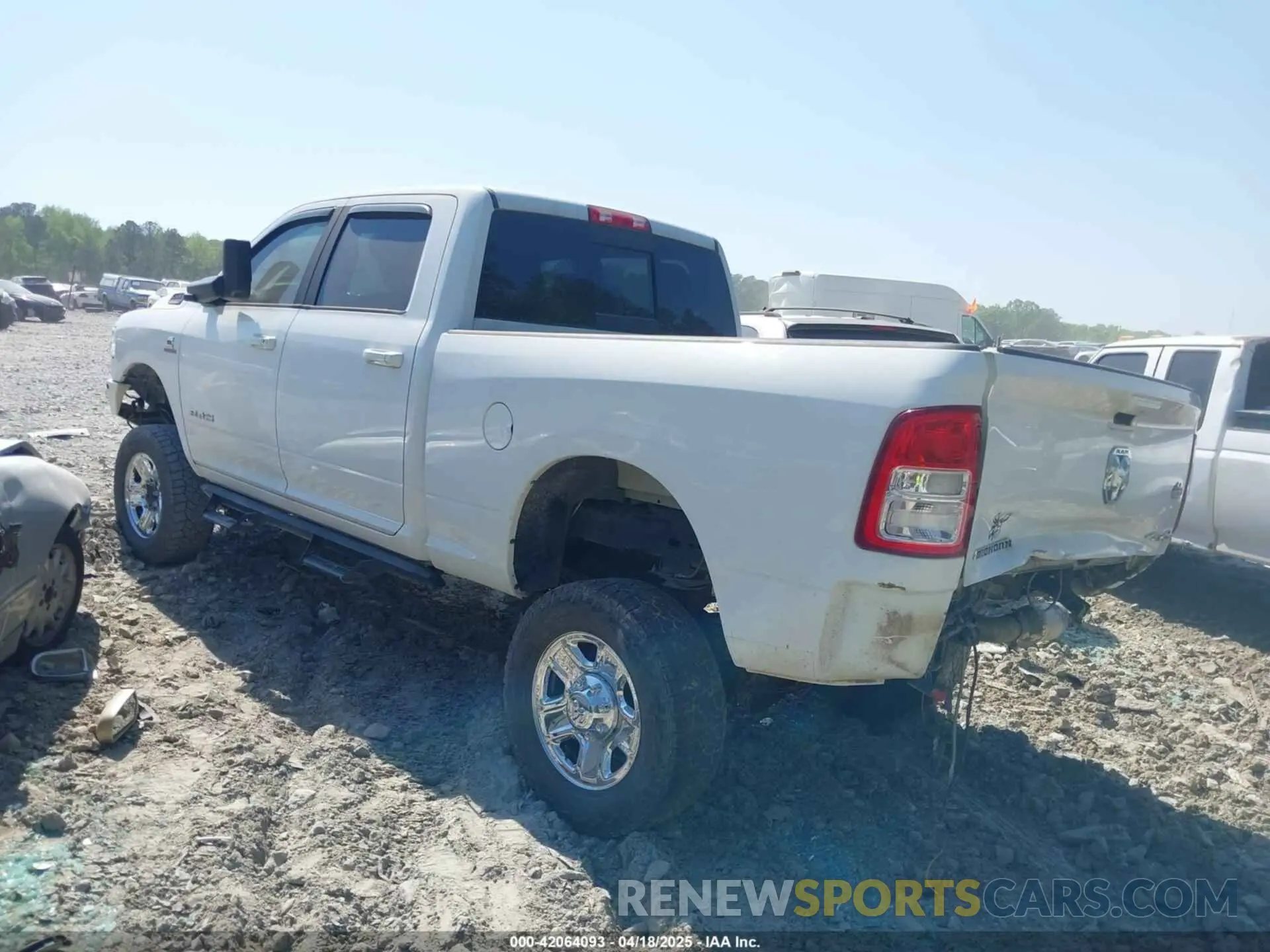 3 Photograph of a damaged car 3C6UR5DL7KG531128 RAM 2500 2019