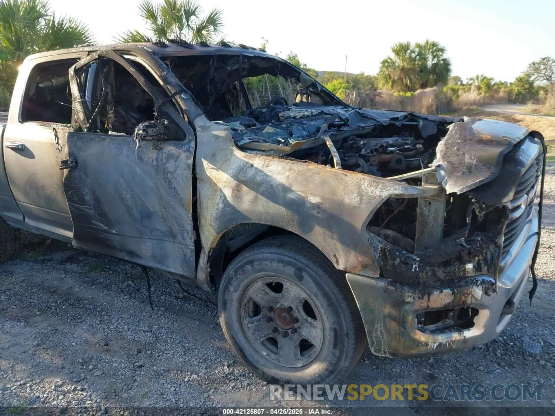 6 Photograph of a damaged car 3C6UR5DL7KG634419 RAM 2500 2019