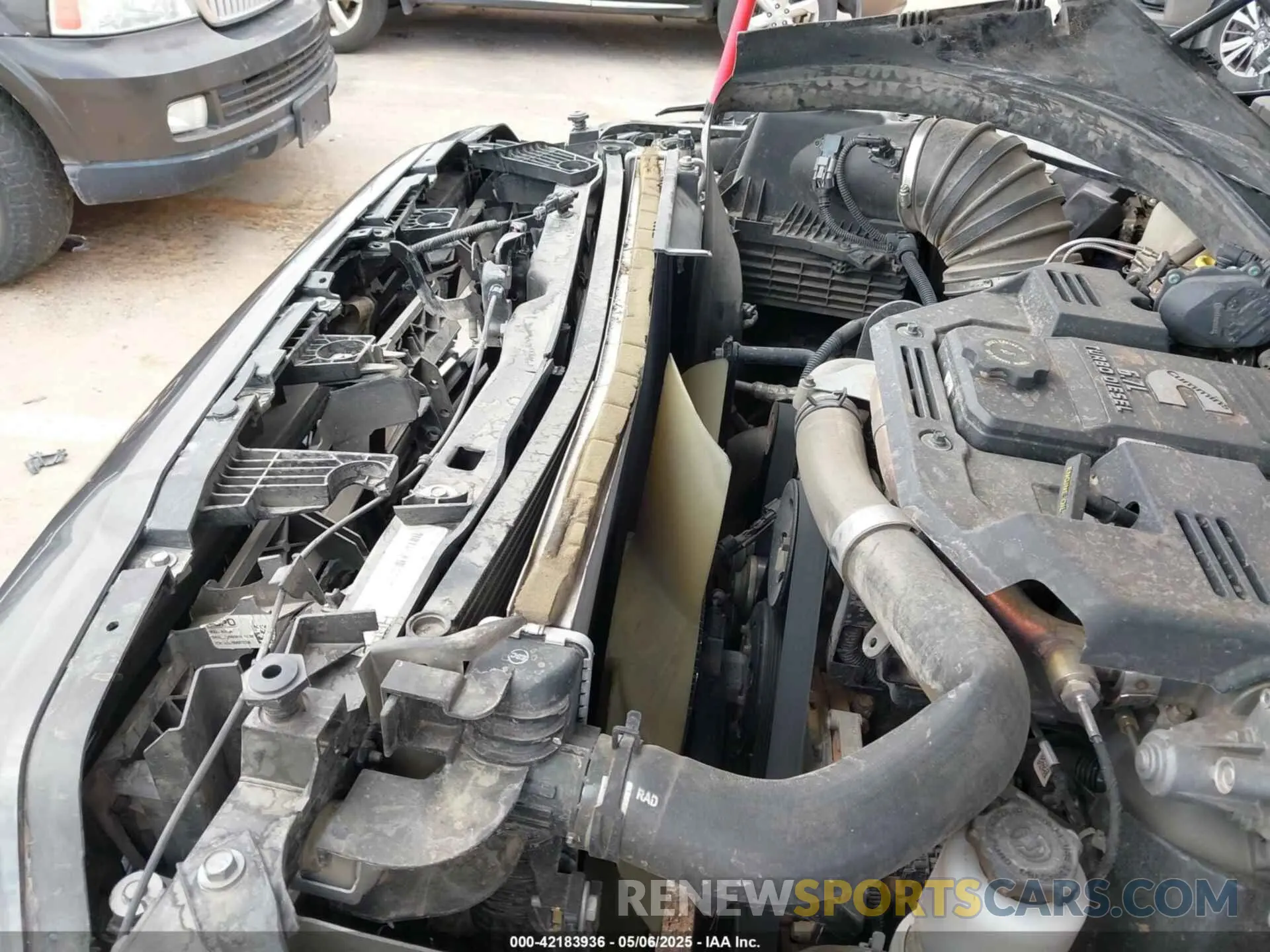 17 Photograph of a damaged car 3C6UR5DL9KG604368 RAM 2500 2019