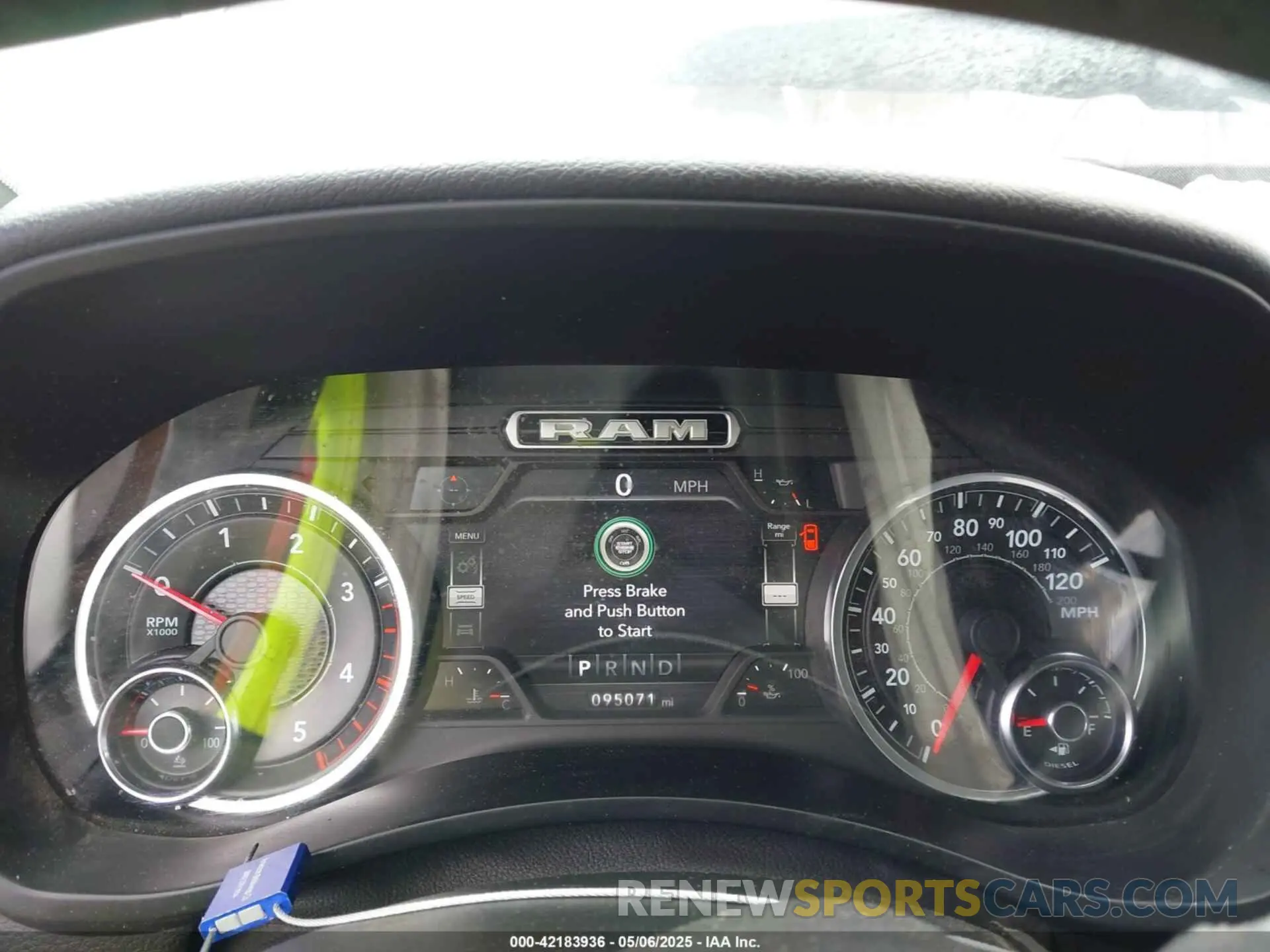 7 Photograph of a damaged car 3C6UR5DL9KG604368 RAM 2500 2019