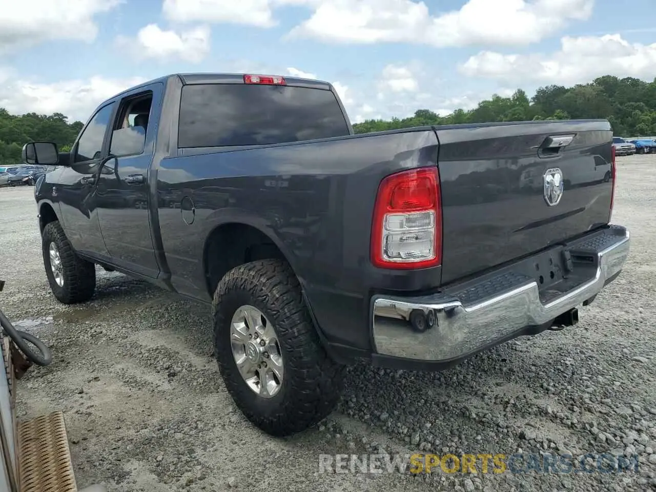 2 Photograph of a damaged car 3C6UR5DLXKG634415 RAM 2500 2019