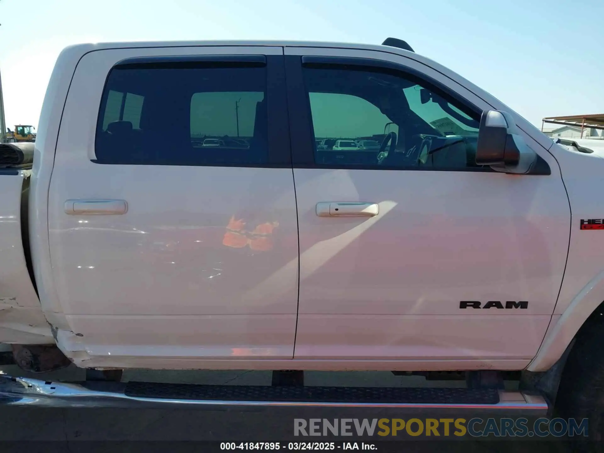 14 Photograph of a damaged car 3C6UR5FJ0KG684641 RAM 2500 2019