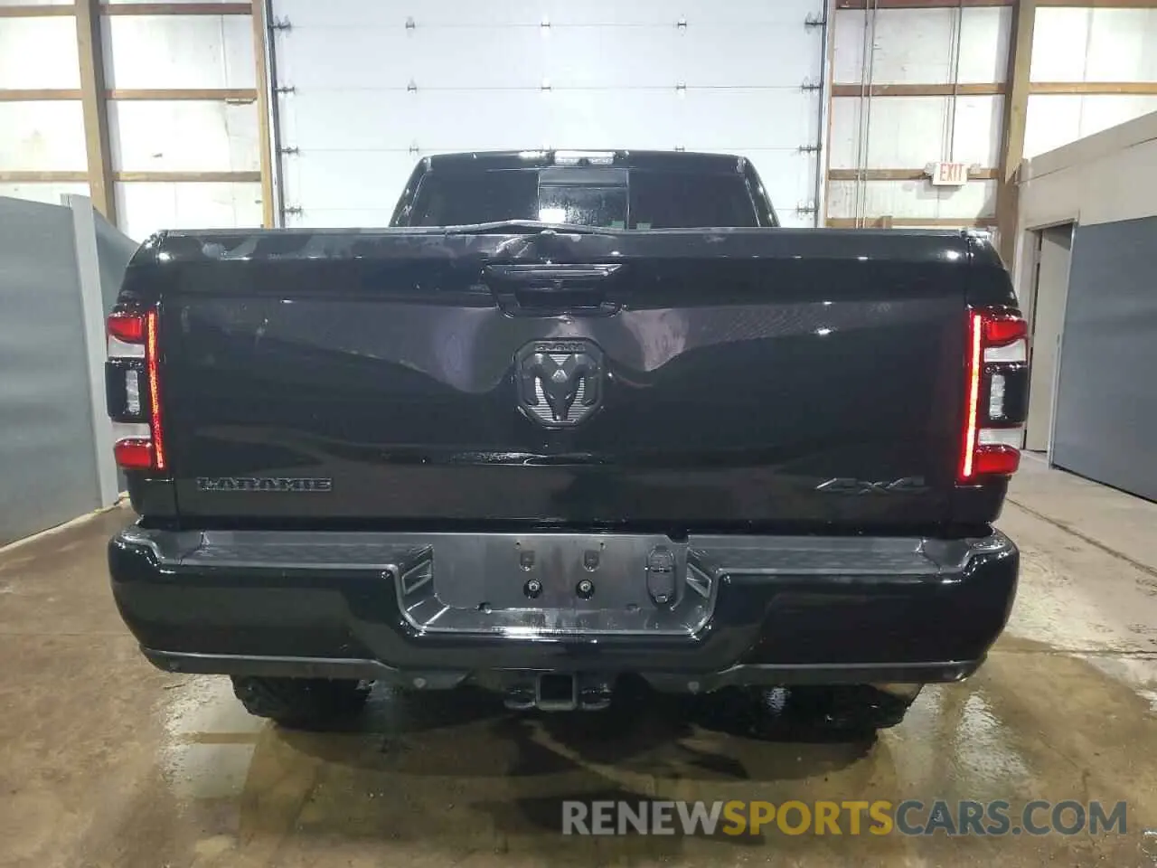 6 Photograph of a damaged car 3C6UR5FJ0KG722093 RAM 2500 2019