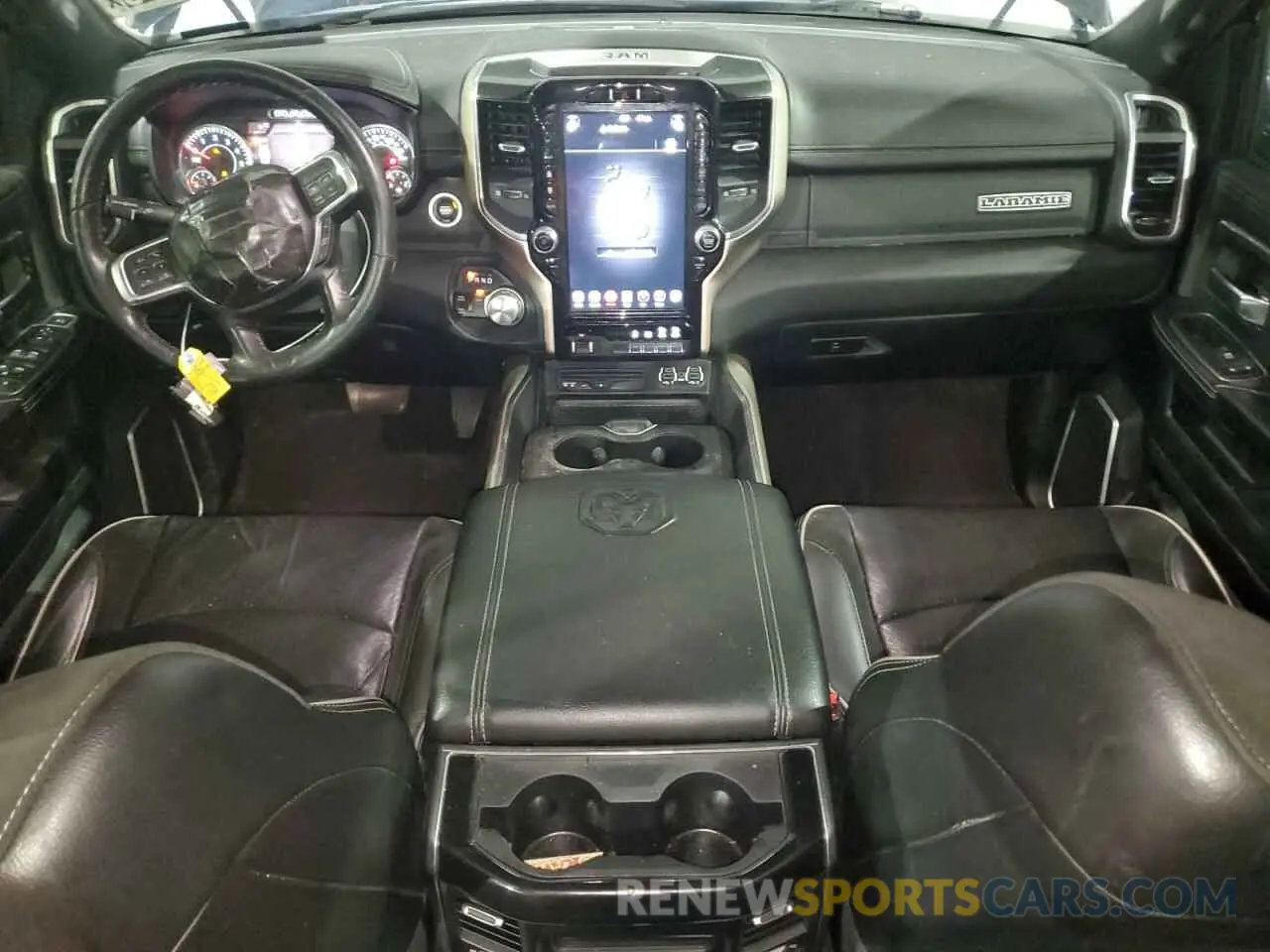 8 Photograph of a damaged car 3C6UR5FJ0KG722093 RAM 2500 2019