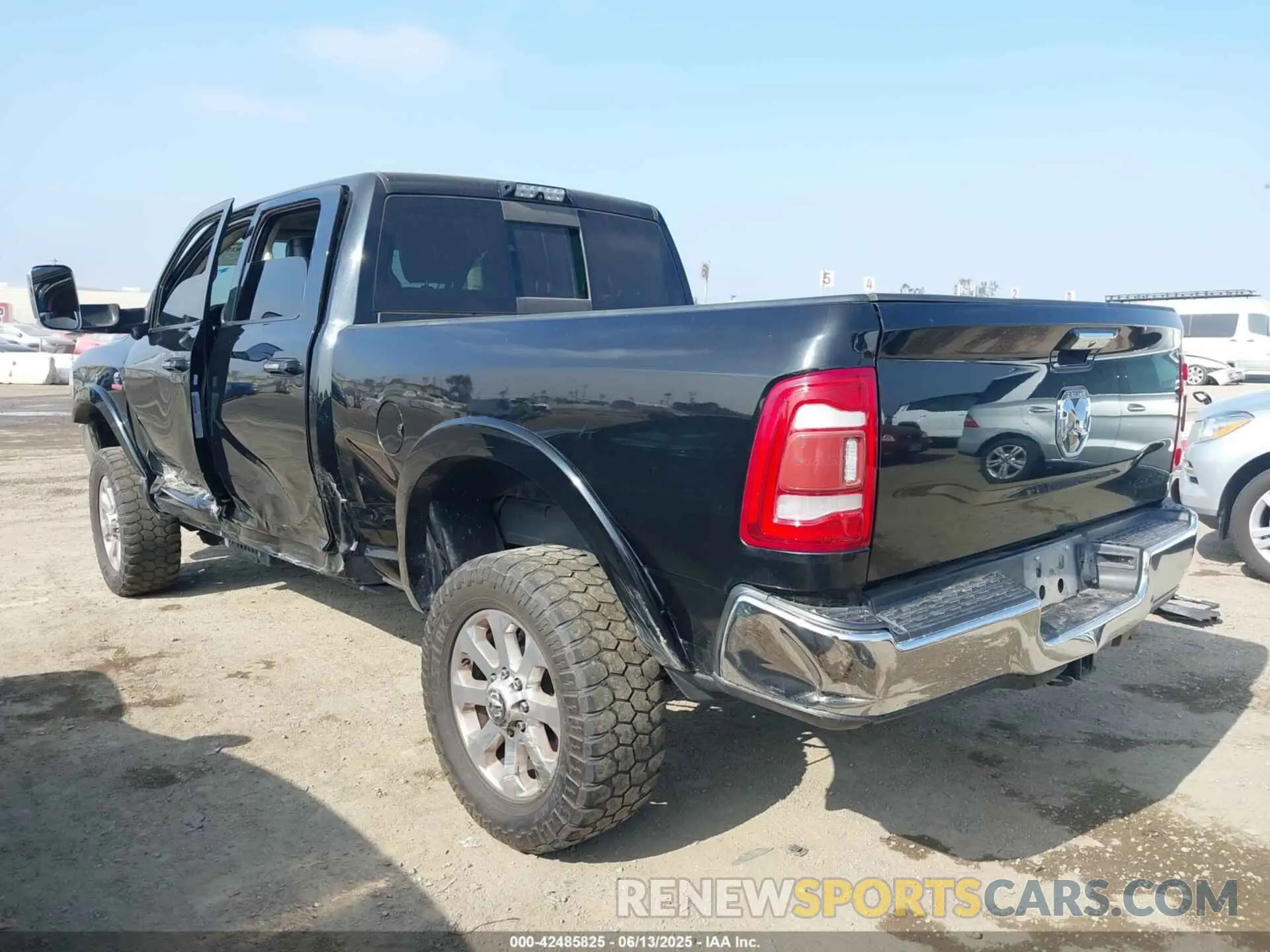 3 Photograph of a damaged car 3C6UR5FL0KG613778 RAM 2500 2019