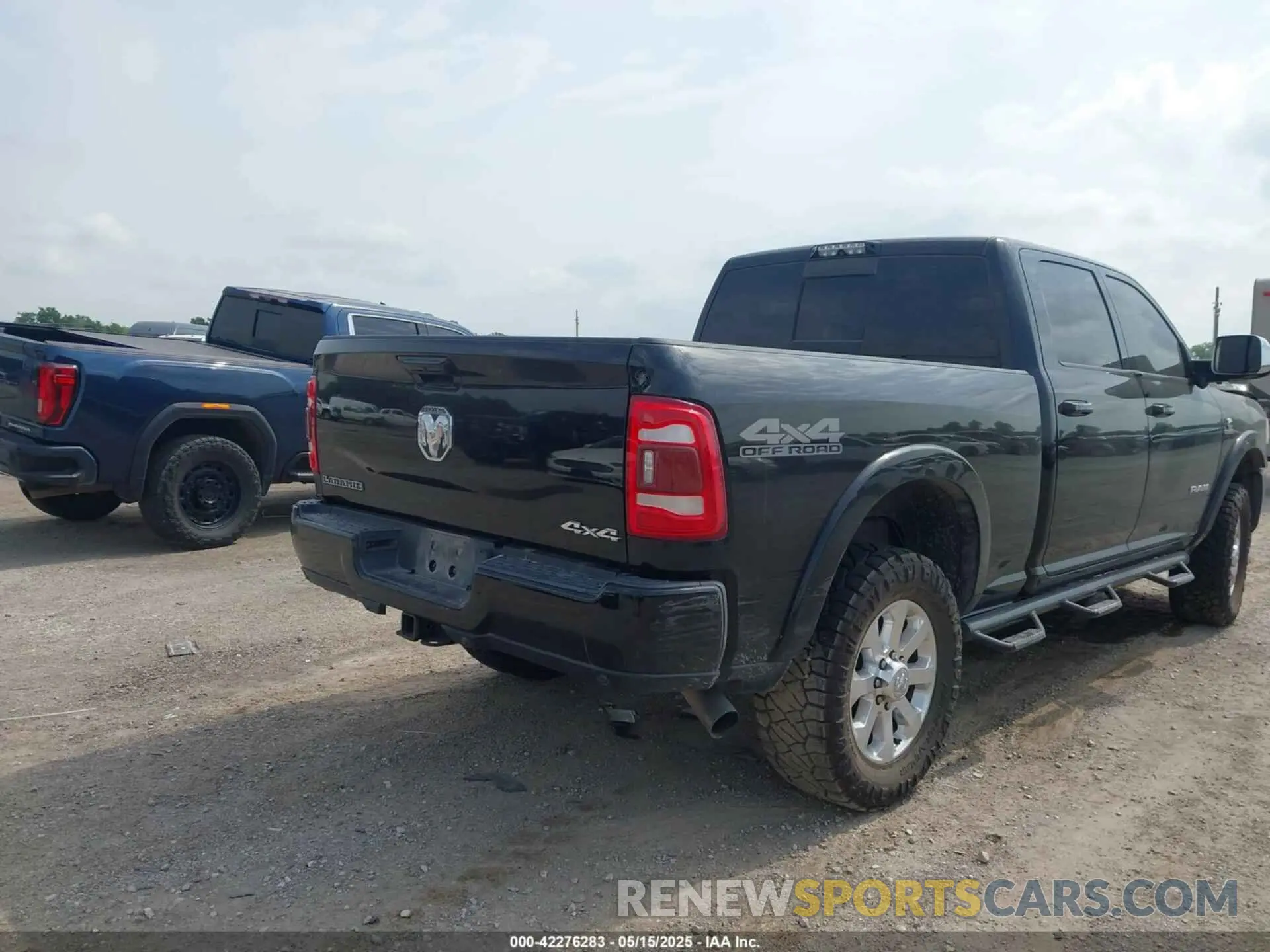 4 Photograph of a damaged car 3C6UR5FL0KG652693 RAM 2500 2019