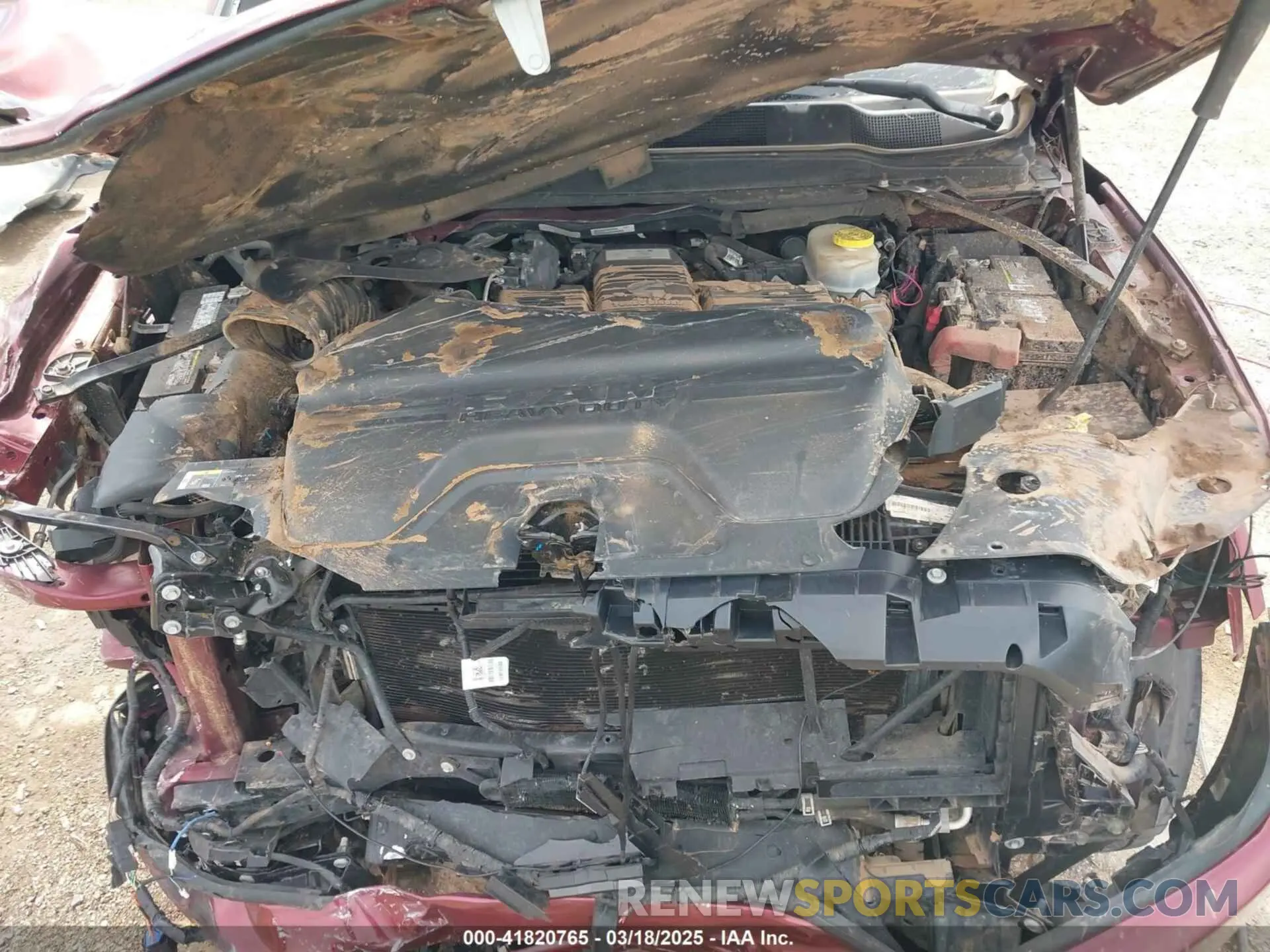 10 Photograph of a damaged car 3C6UR5FL1KG615300 RAM 2500 2019