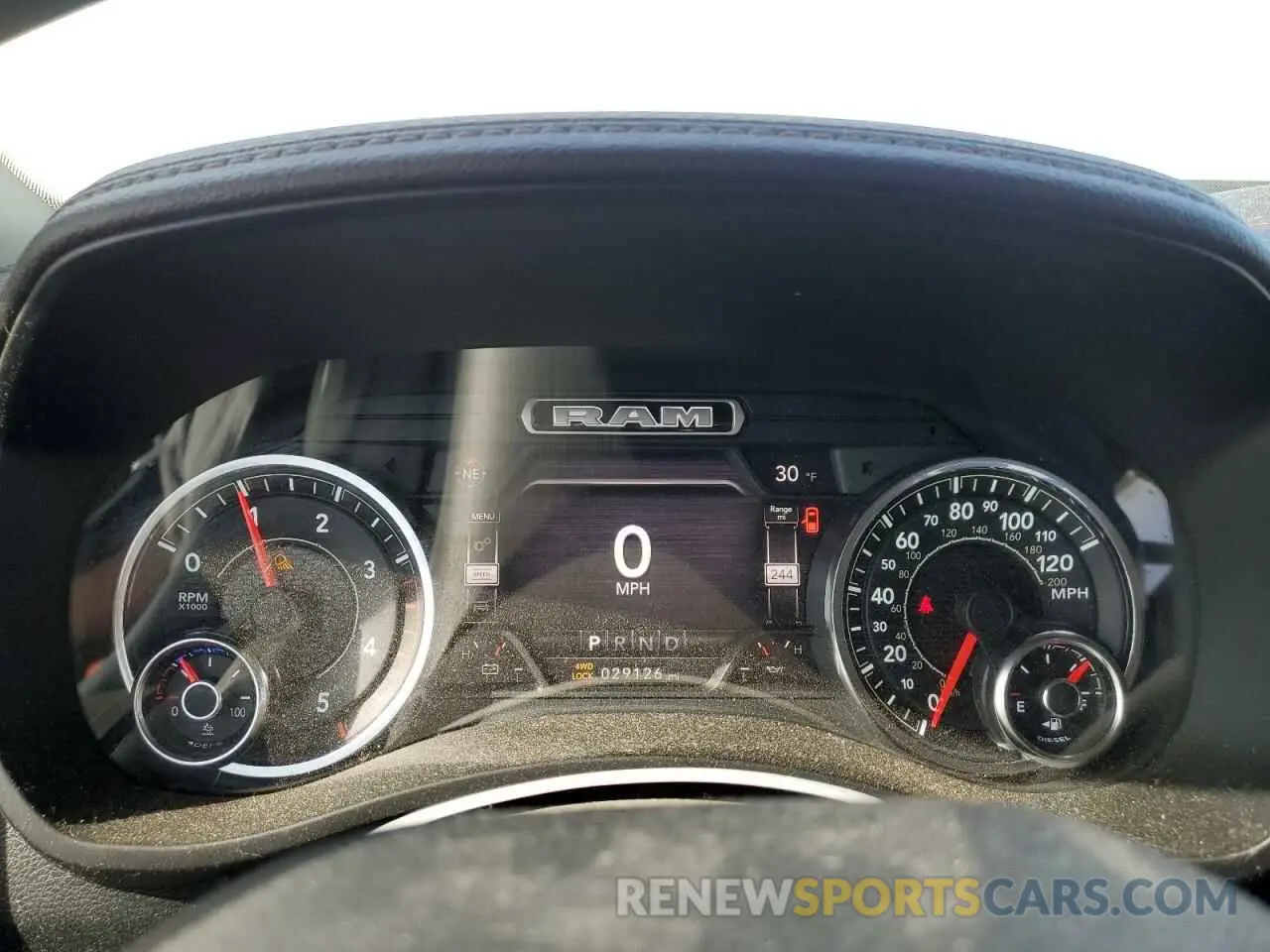 9 Photograph of a damaged car 3C6UR5FL1KG657255 RAM 2500 2019