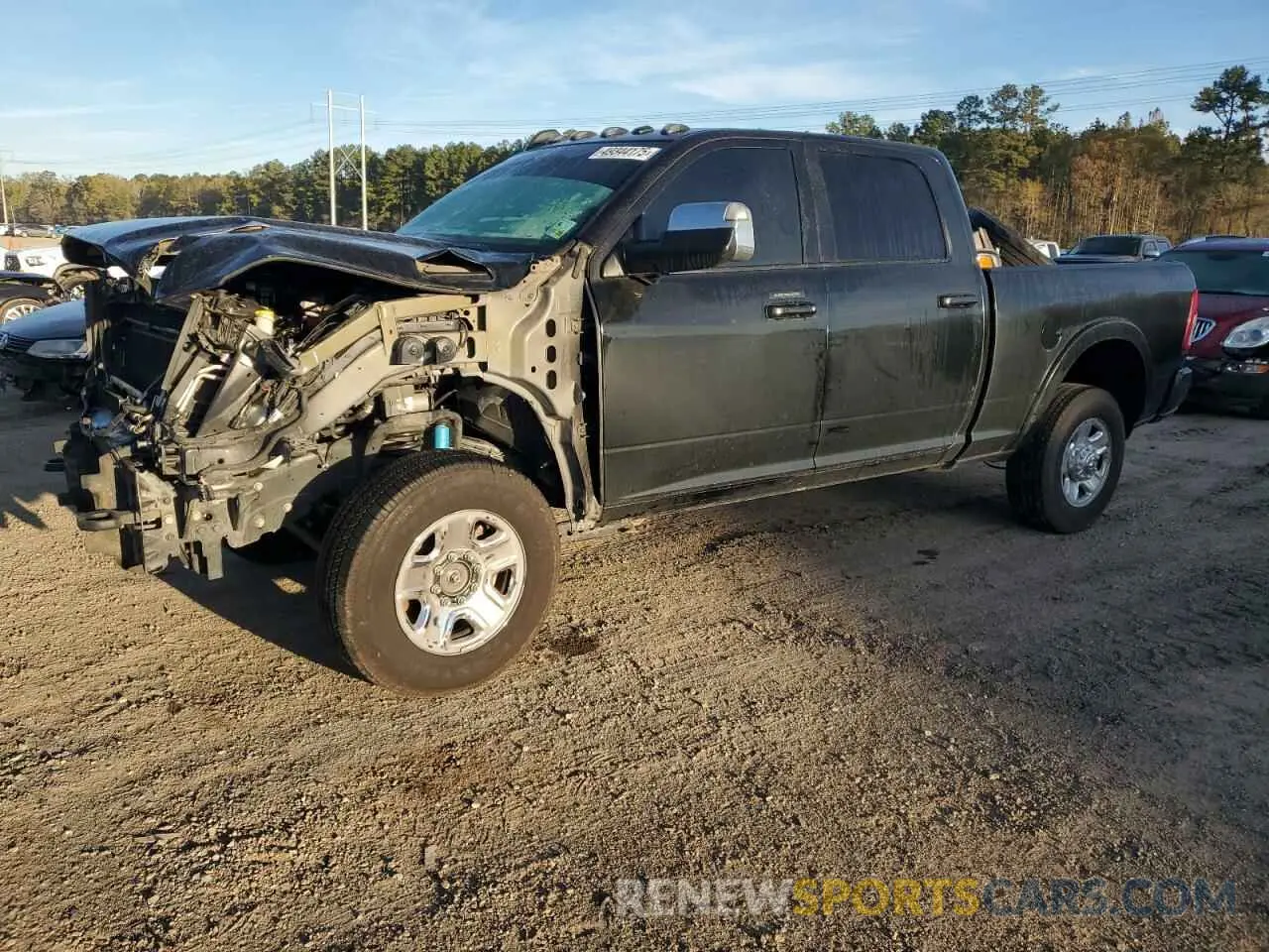 1 Photograph of a damaged car 3C6UR5FL2KG652677 RAM 2500 2019