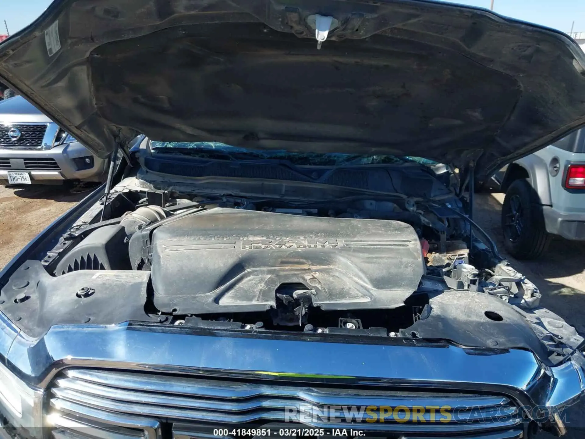 10 Photograph of a damaged car 3C6UR5FL3KG595244 RAM 2500 2019