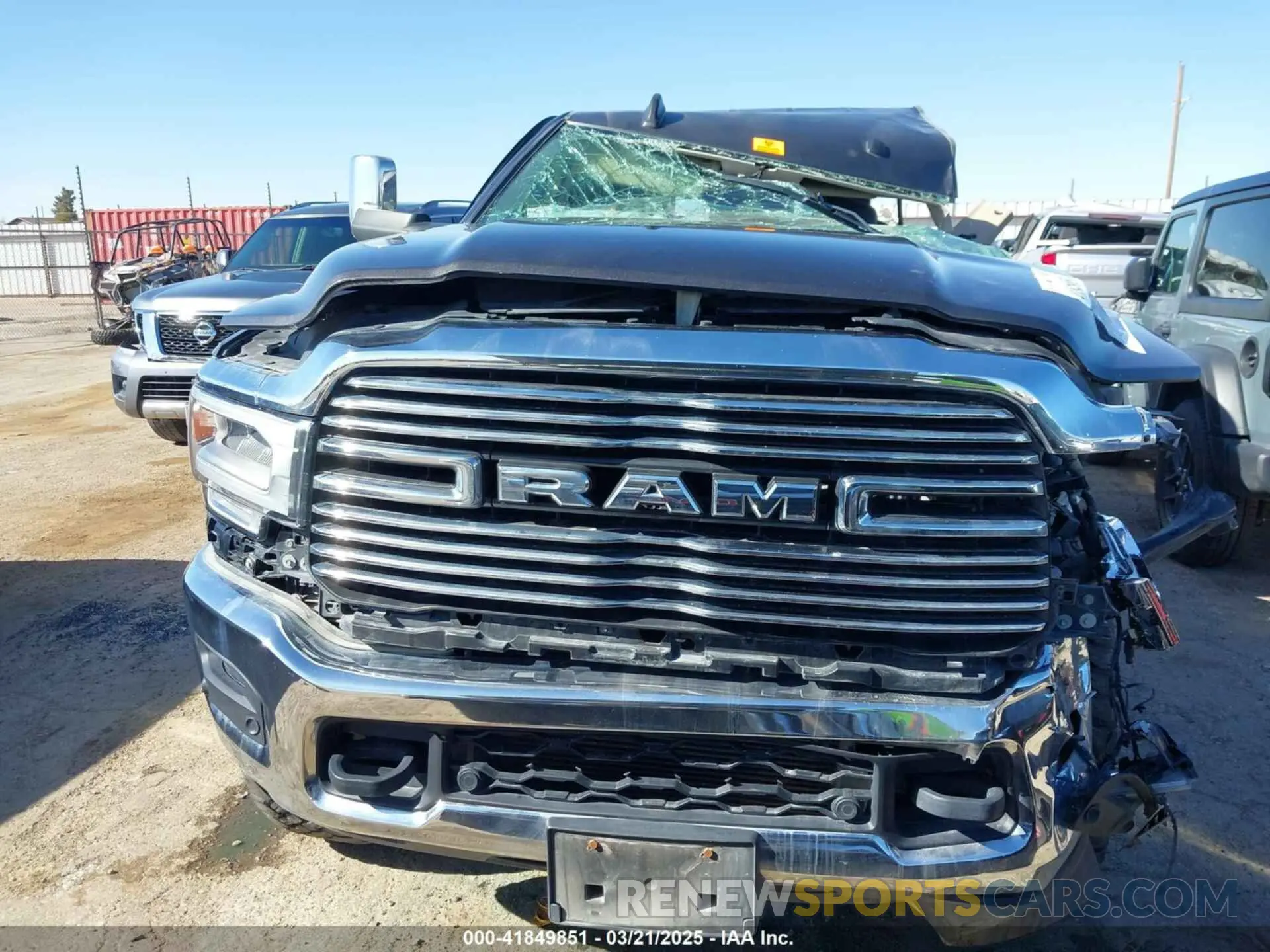 12 Photograph of a damaged car 3C6UR5FL3KG595244 RAM 2500 2019