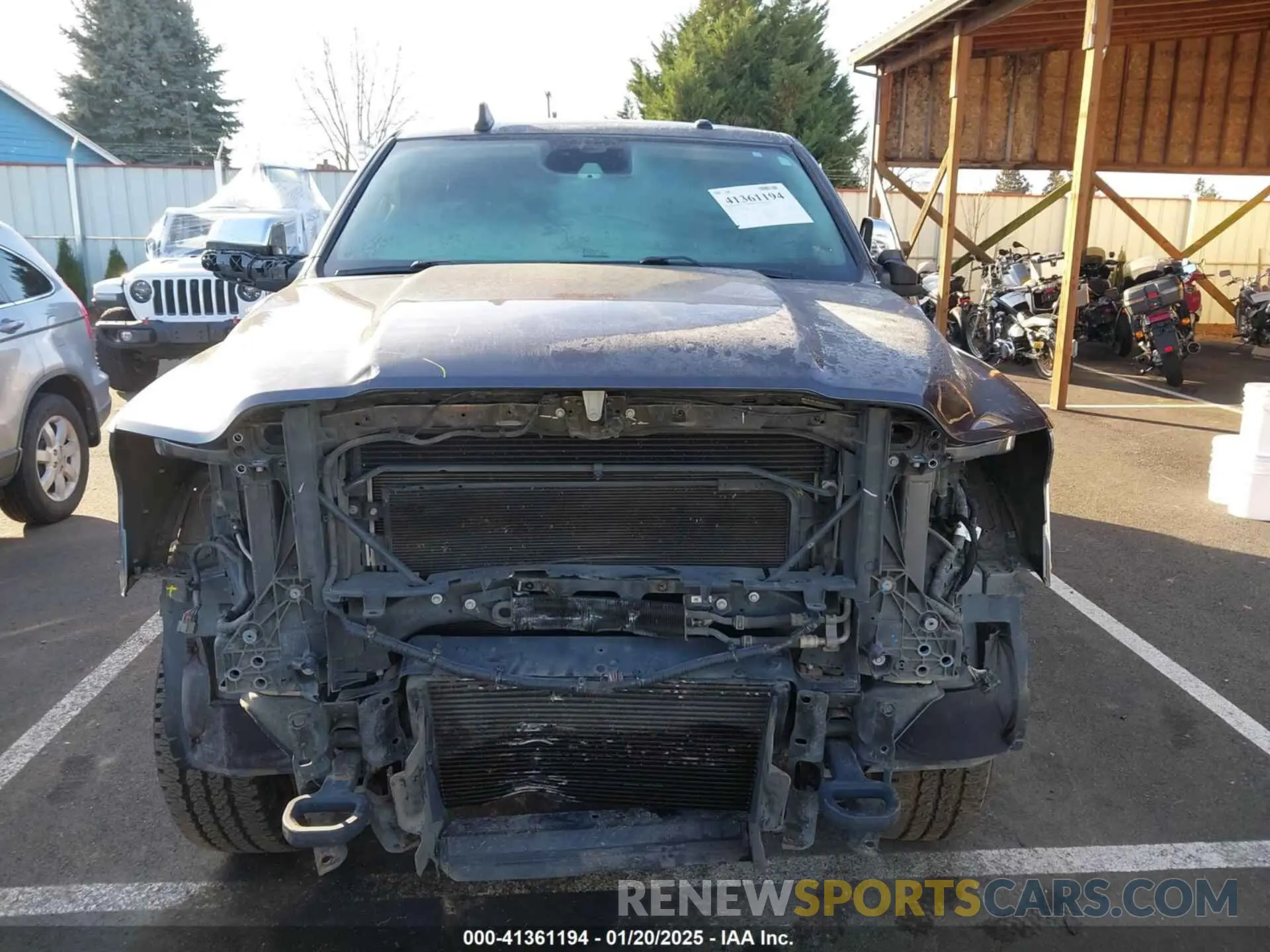 13 Photograph of a damaged car 3C6UR5FL5KG546188 RAM 2500 2019