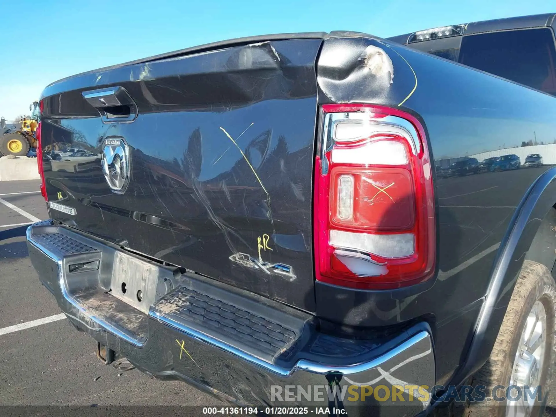 22 Photograph of a damaged car 3C6UR5FL5KG546188 RAM 2500 2019