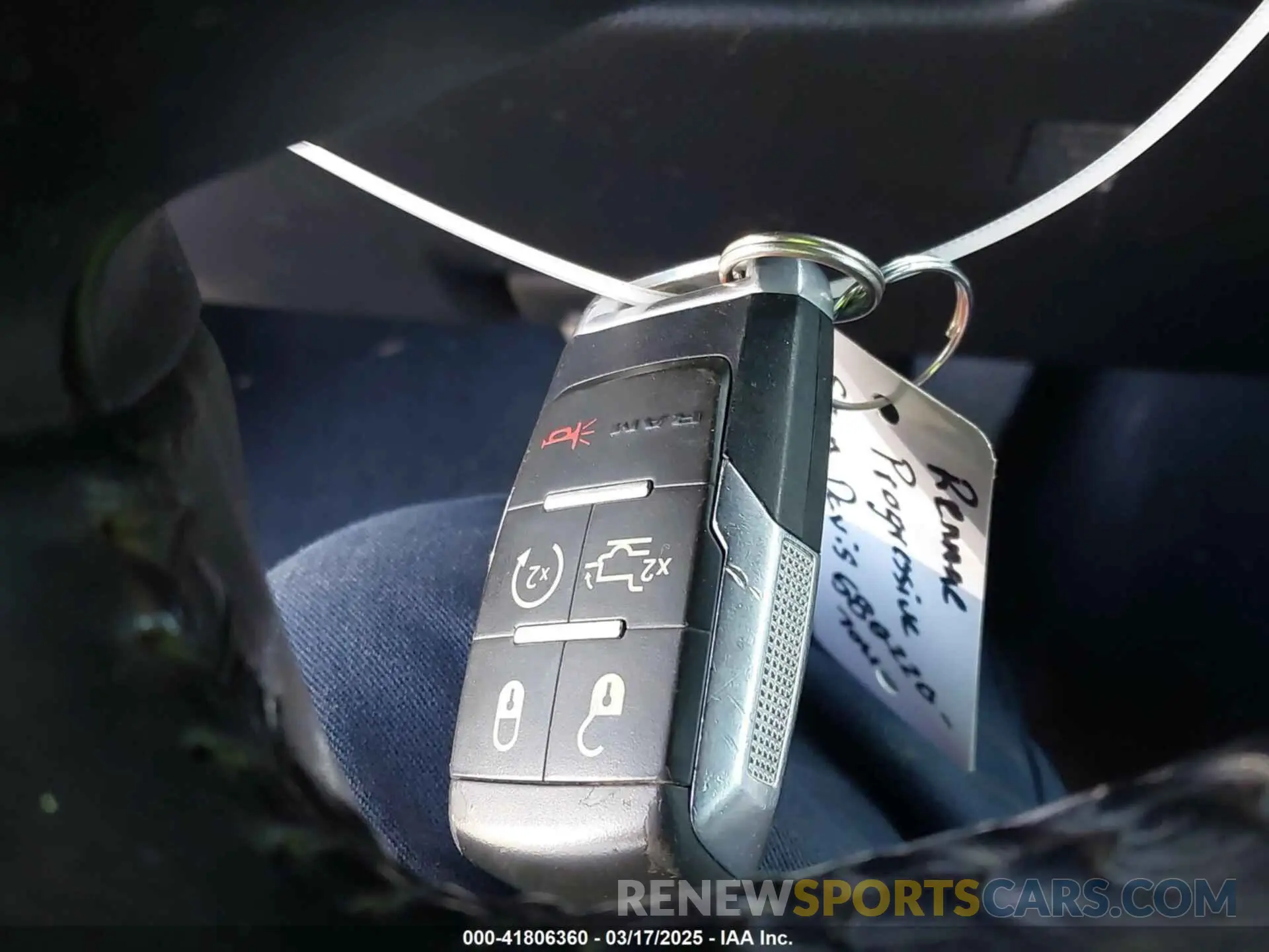 11 Photograph of a damaged car 3C6UR5FL7KG521132 RAM 2500 2019
