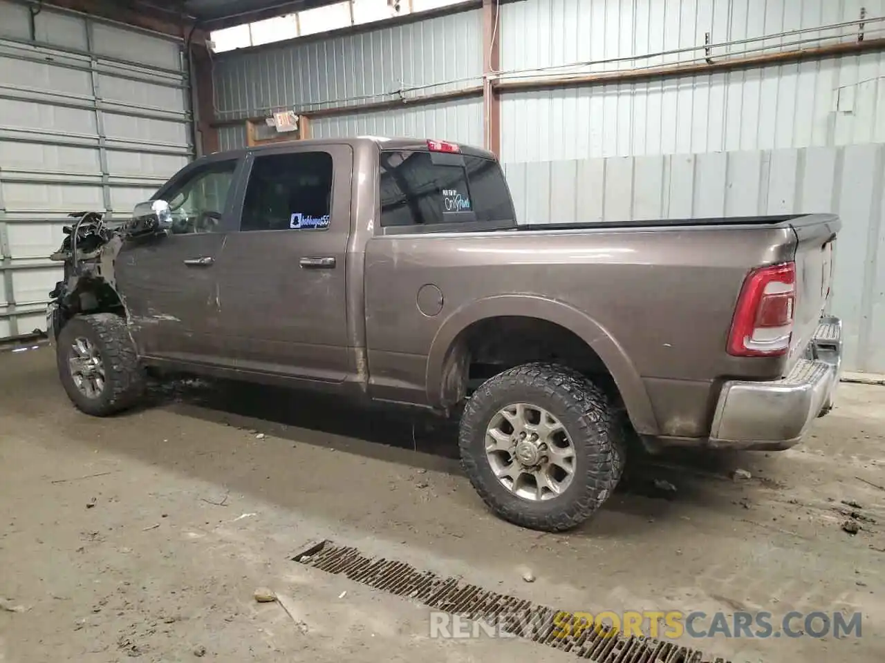 2 Photograph of a damaged car 3C6UR5FL8KG669161 RAM 2500 2019