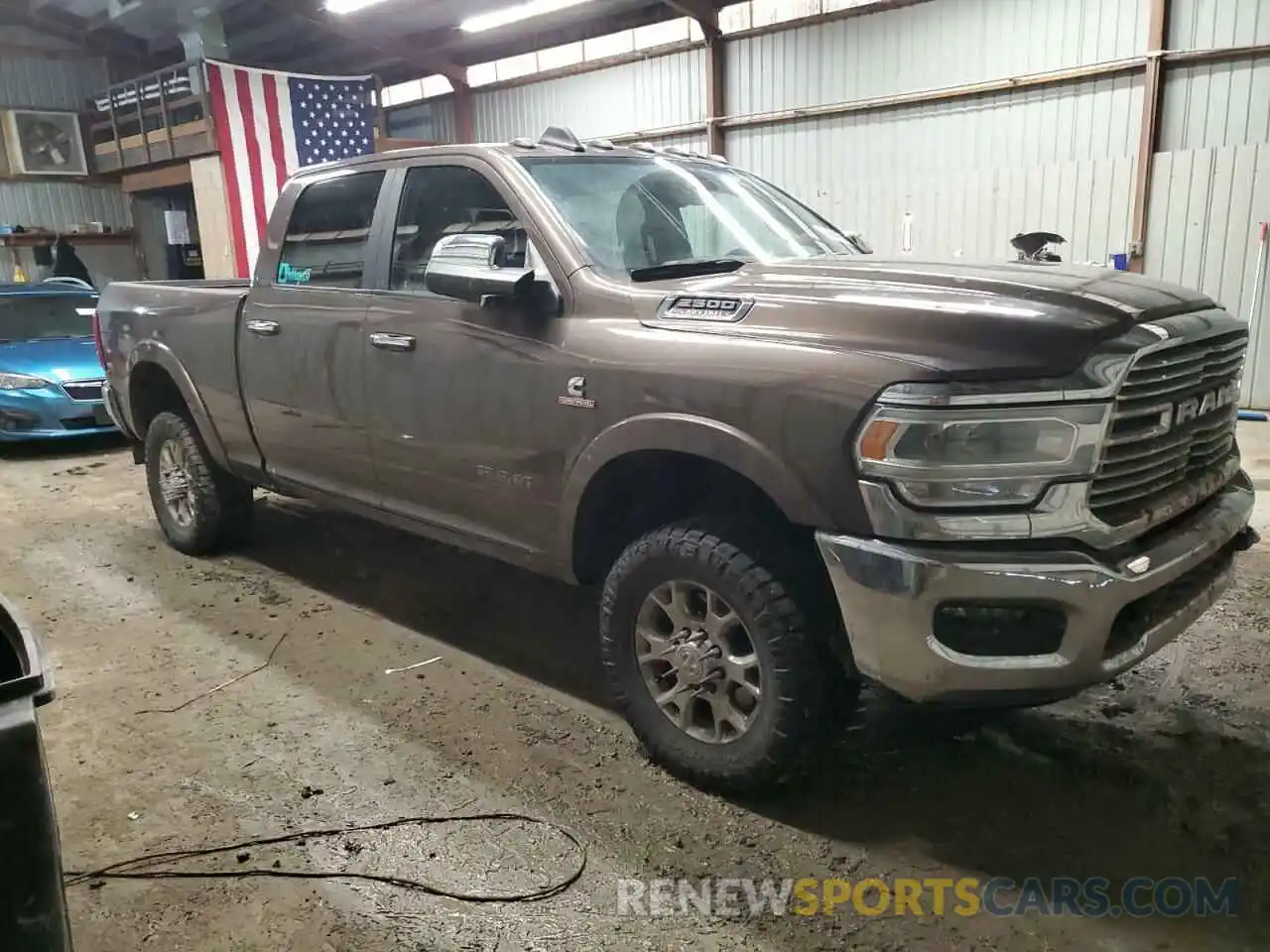 4 Photograph of a damaged car 3C6UR5FL8KG669161 RAM 2500 2019