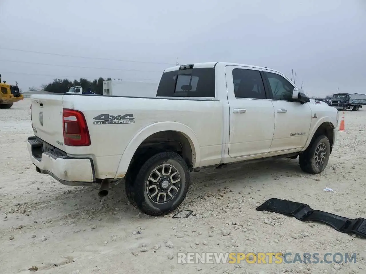 3 Photograph of a damaged car 3C6UR5GL3KG729362 RAM 2500 2019