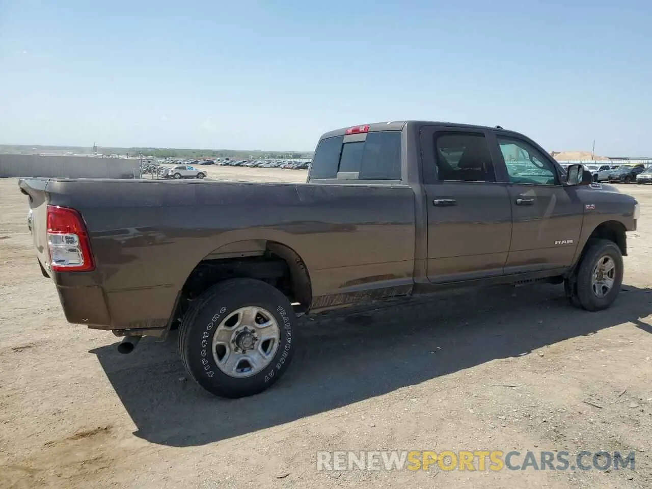 3 Photograph of a damaged car 3C6UR5HJ7KG553283 RAM 2500 2019