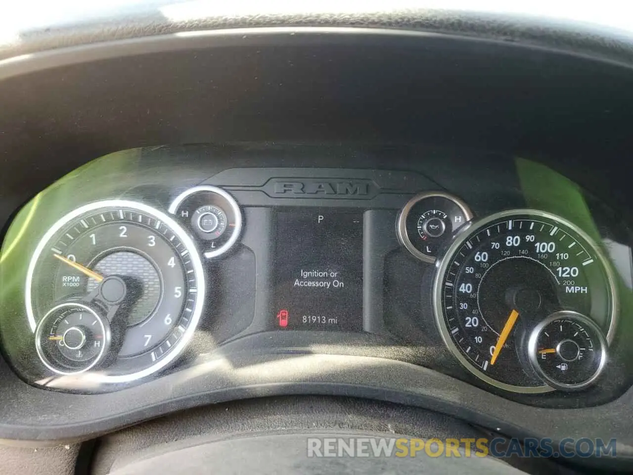 9 Photograph of a damaged car 3C6UR5HJ7KG553283 RAM 2500 2019