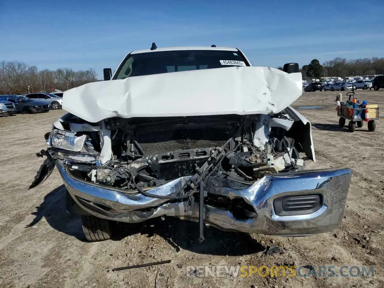 5 Photograph of a damaged car 3C6UR5HJ8KG587569 RAM 2500 2019