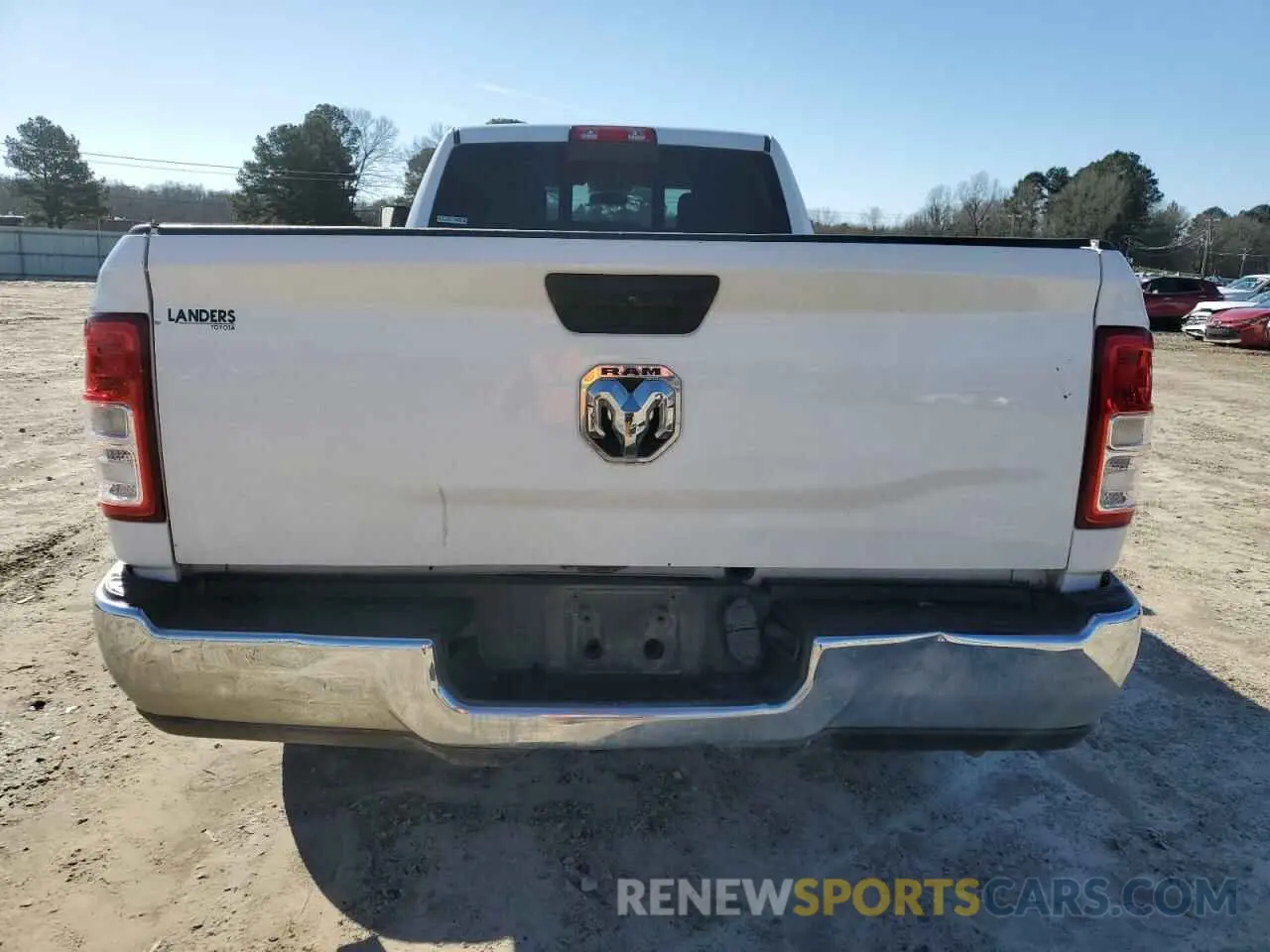 6 Photograph of a damaged car 3C6UR5HJ8KG587569 RAM 2500 2019