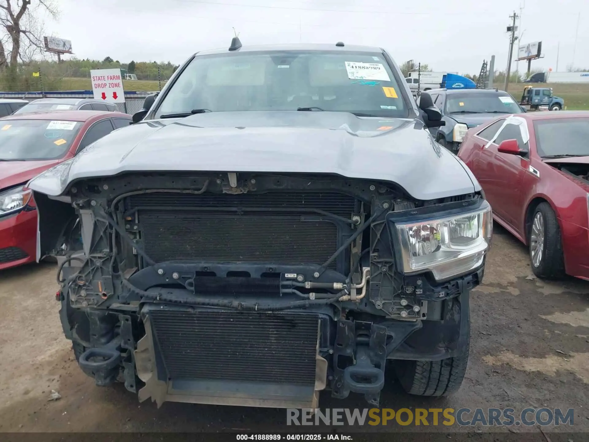 13 Photograph of a damaged car 3C6UR5HL9KG641236 RAM 2500 2019
