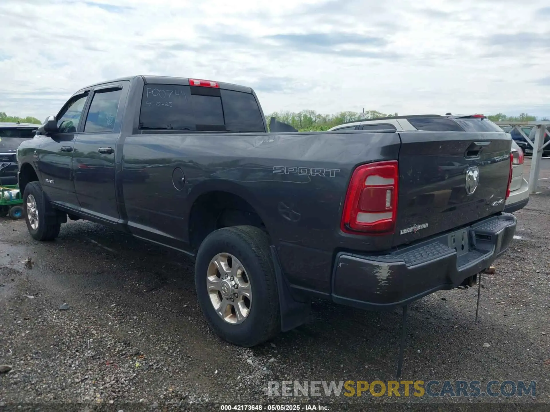 3 Photograph of a damaged car 3C6UR5JL0KG690383 RAM 2500 2019