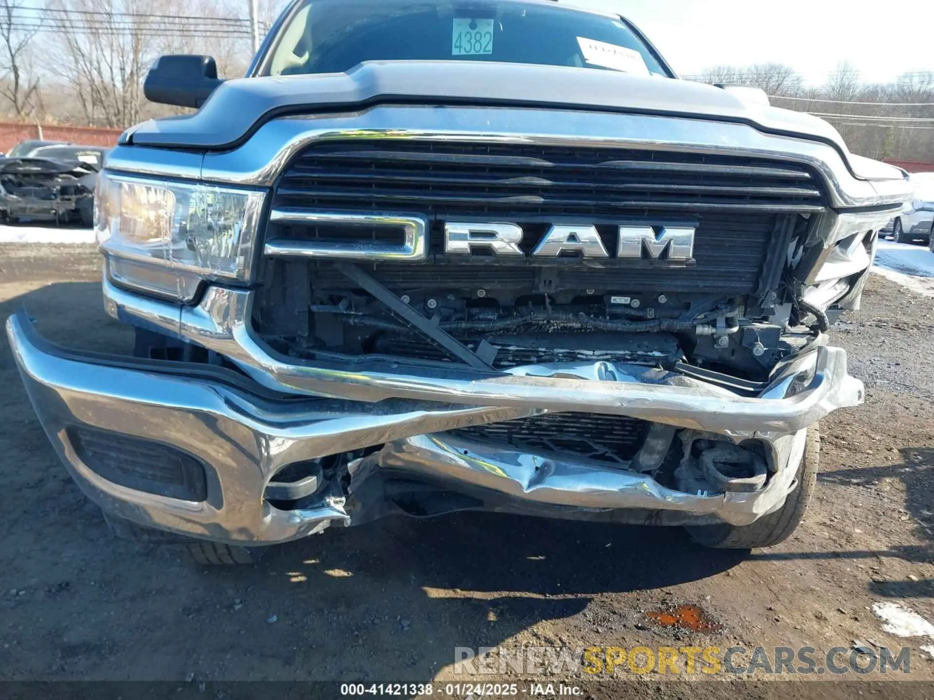 6 Photograph of a damaged car 3C6UR5JL7KG650270 RAM 2500 2019