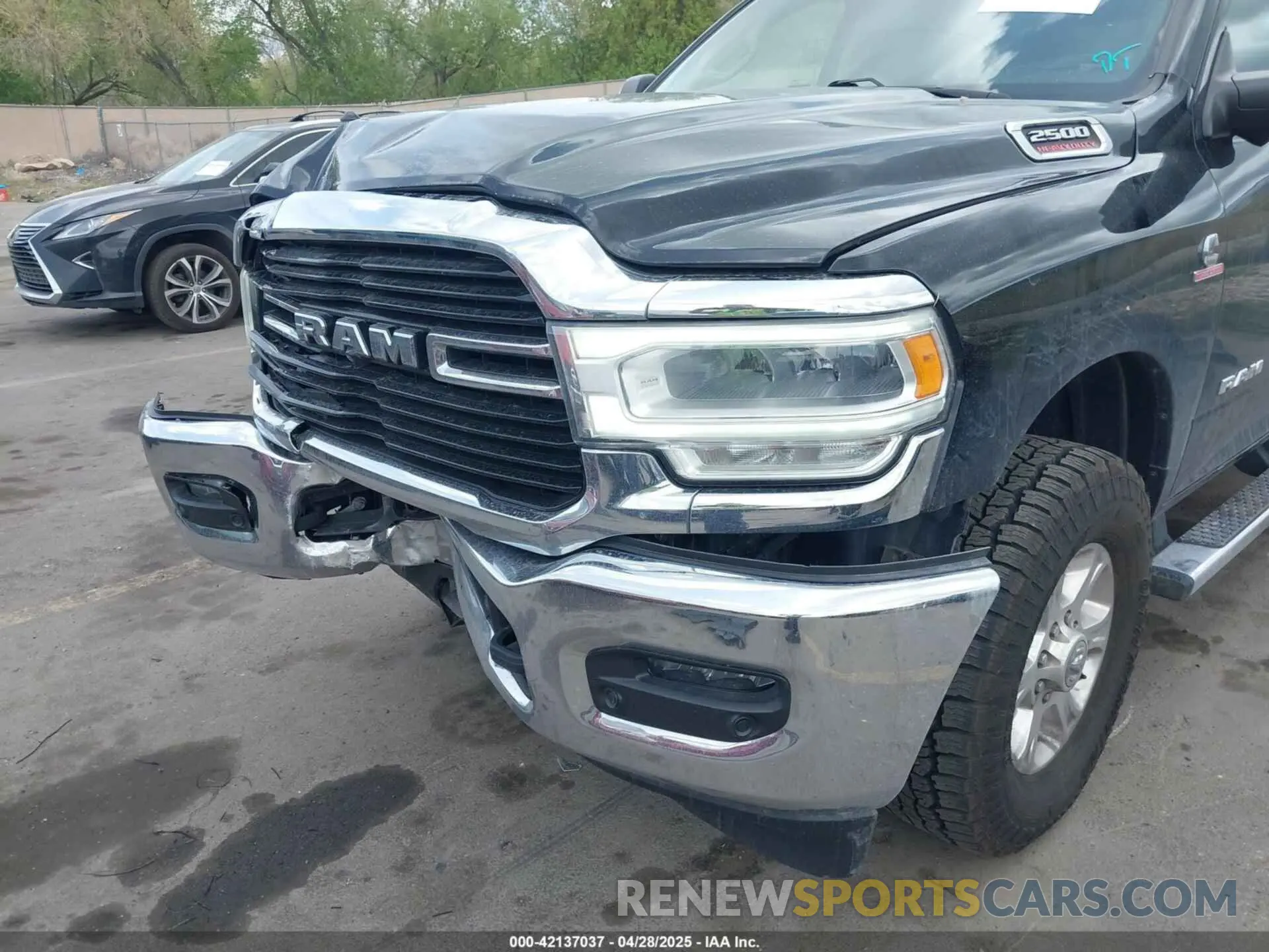 6 Photograph of a damaged car 3C6UR5ML4KG635799 RAM 2500 2019