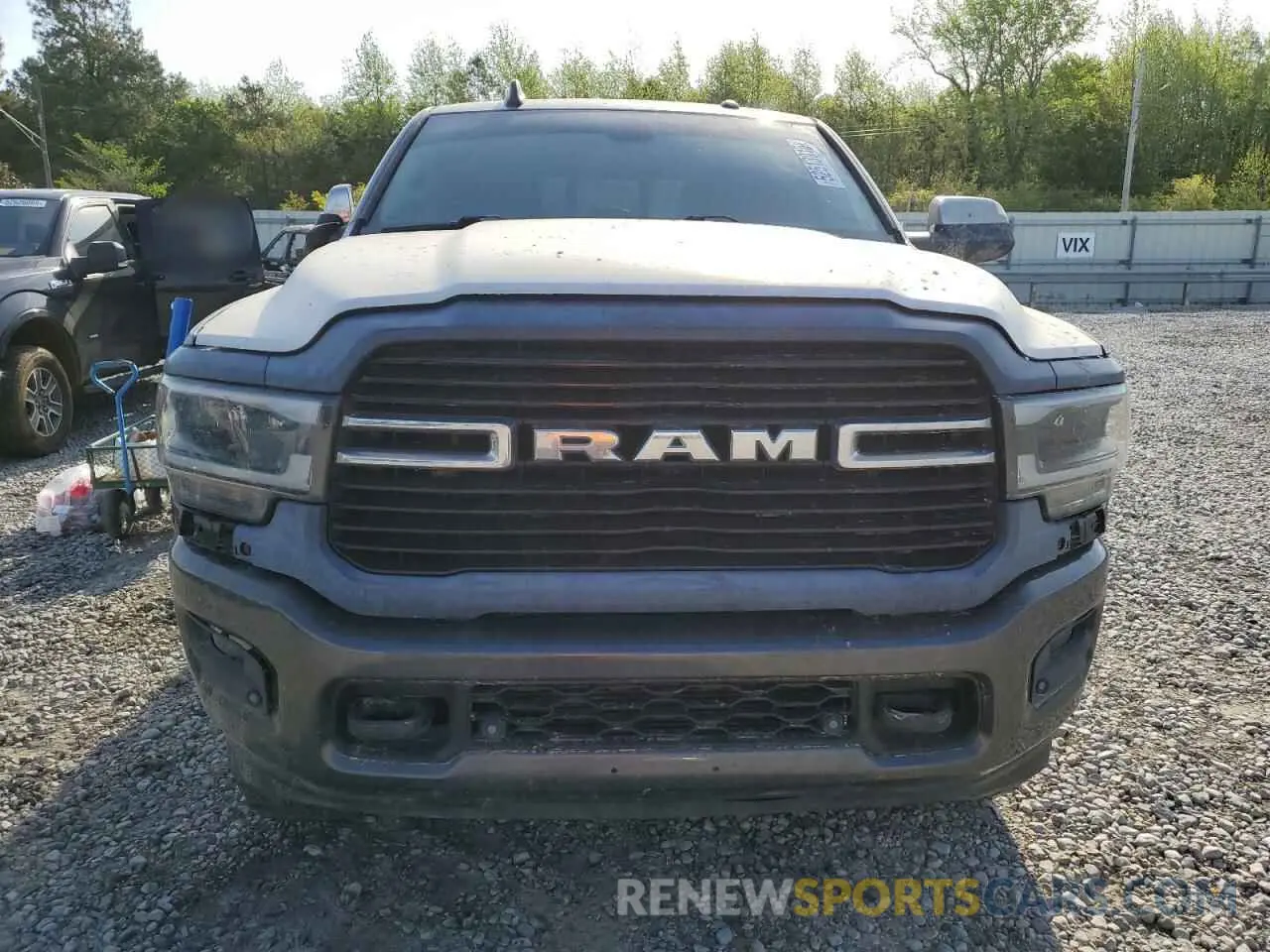 5 Photograph of a damaged car 3C6UR5NL0KG702140 RAM 2500 2019