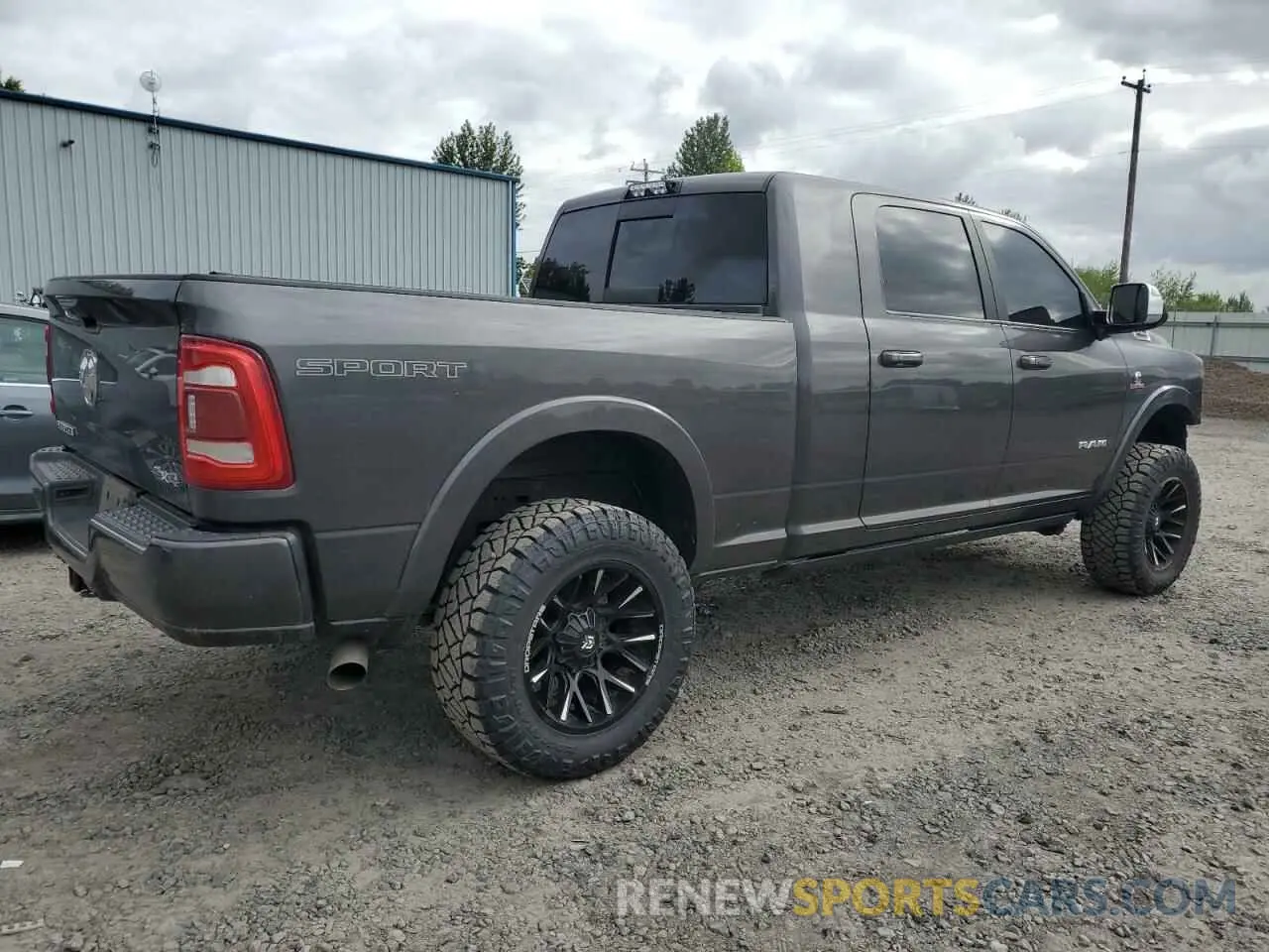 3 Photograph of a damaged car 3C6UR5NL1KG655006 RAM 2500 2019