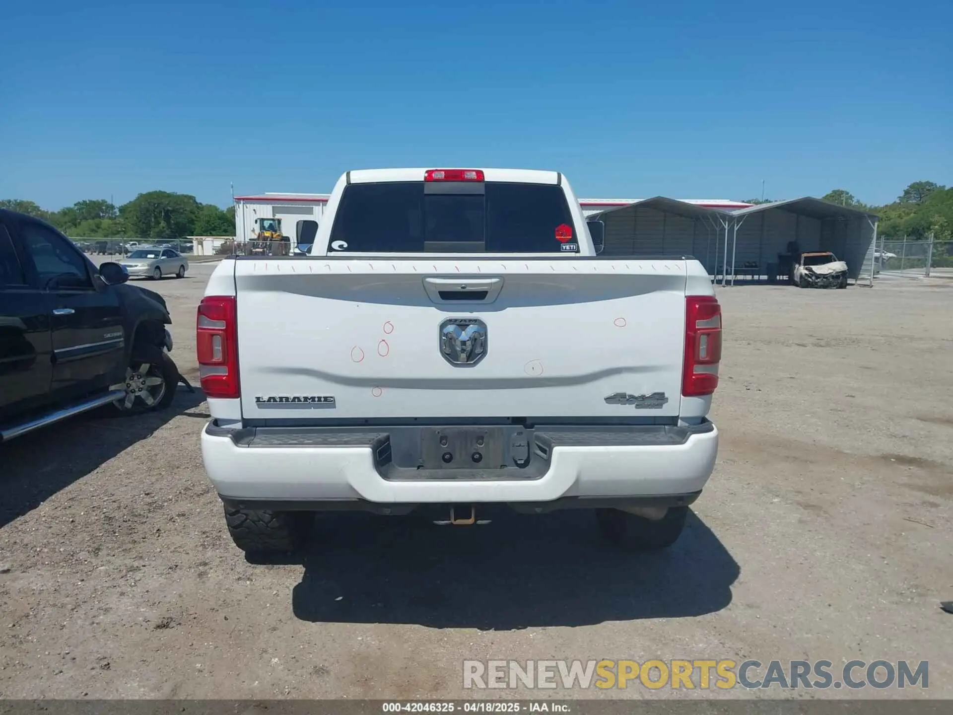17 Photograph of a damaged car 3C6UR5NL2KG718789 RAM 2500 2019