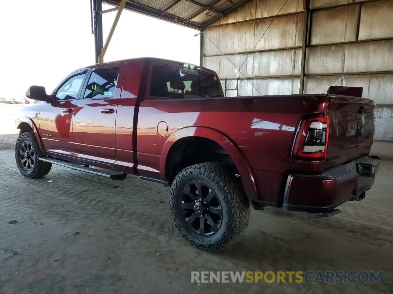 2 Photograph of a damaged car 3C6UR5NL3KG706893 RAM 2500 2019
