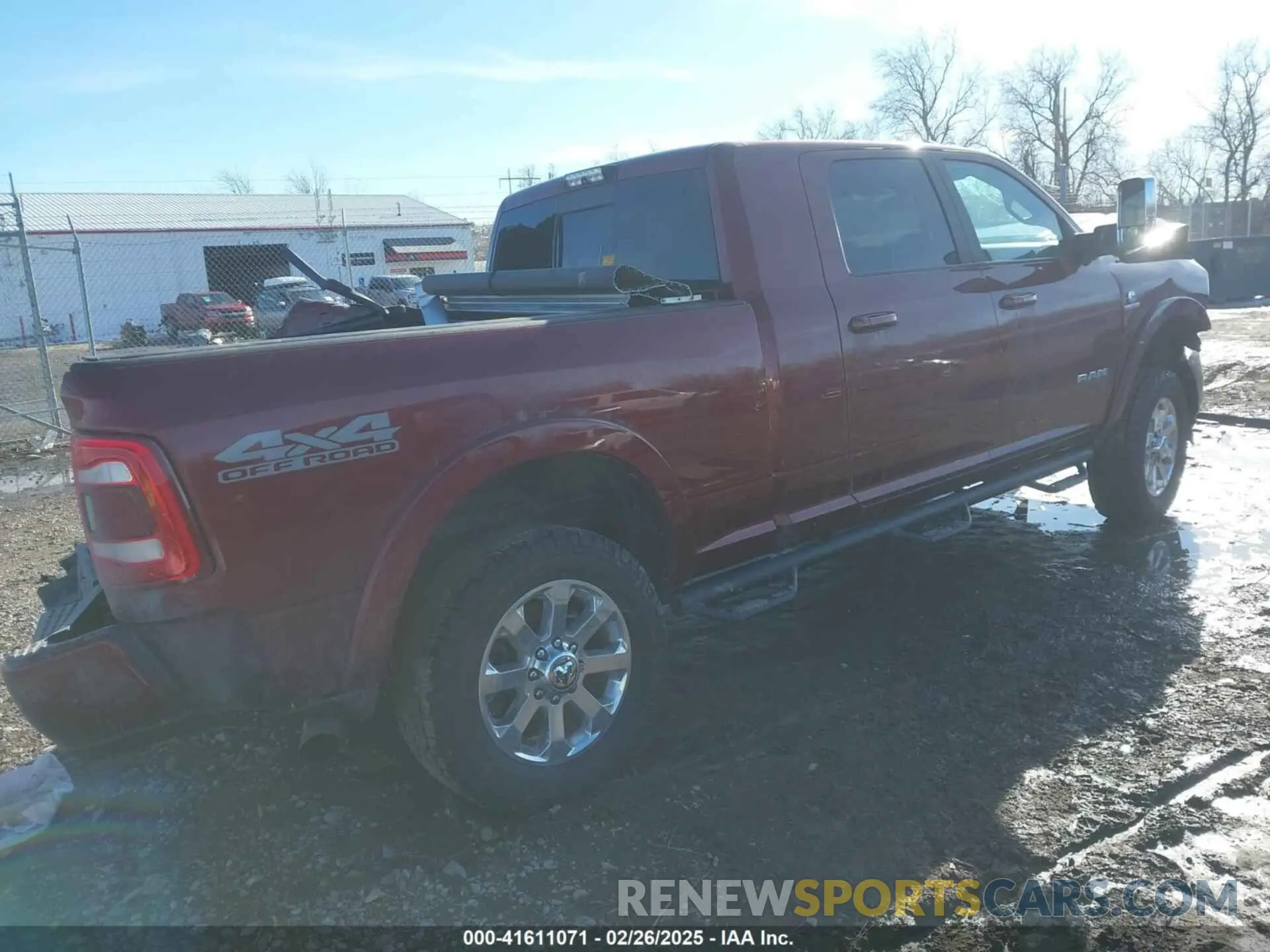 4 Photograph of a damaged car 3C6UR5NL8KG652913 RAM 2500 2019