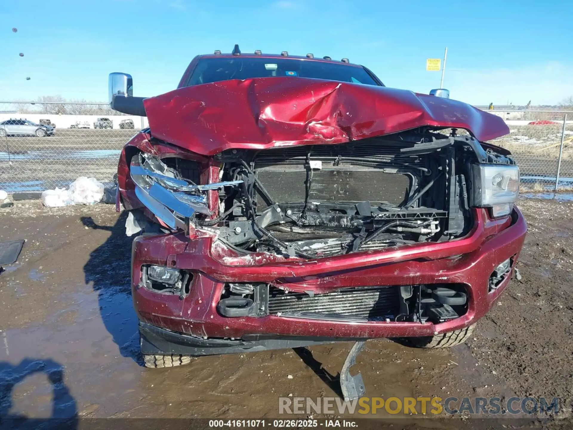 6 Photograph of a damaged car 3C6UR5NL8KG652913 RAM 2500 2019