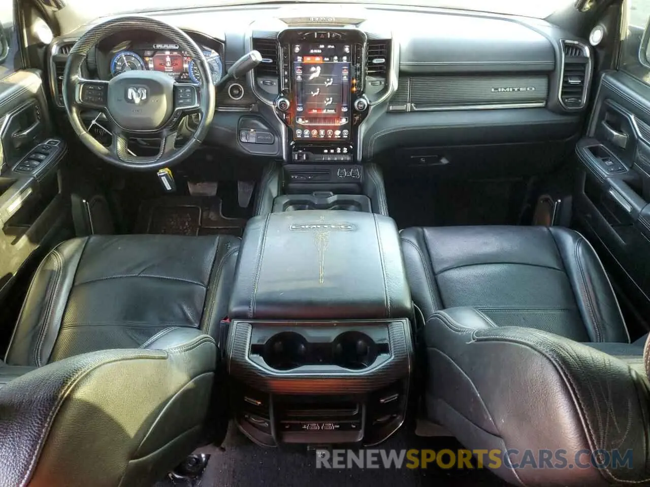 8 Photograph of a damaged car 3C6UR5SL2KG633908 RAM 2500 2019