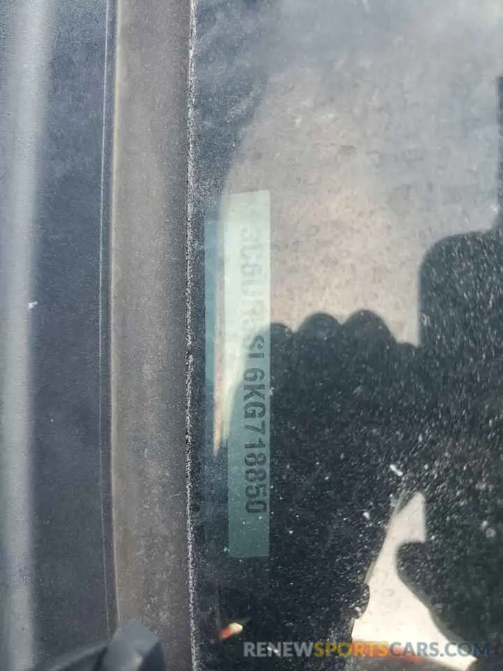 12 Photograph of a damaged car 3C6UR5SL6KG718850 RAM 2500 2019