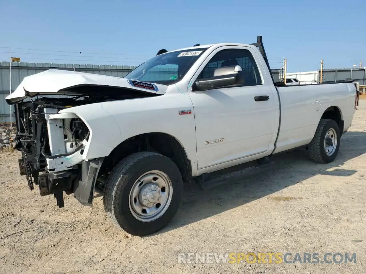 1 Photograph of a damaged car 3C6MR4AJ6LG248279 RAM 2500 2020
