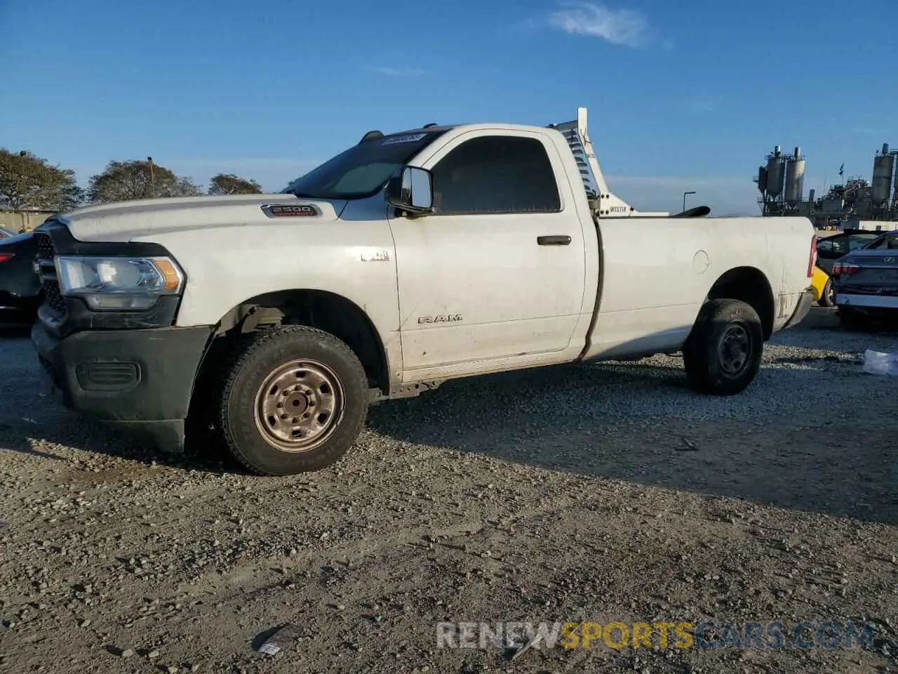 1 Photograph of a damaged car 3C6MR4AJ9LG239494 RAM 2500 2020