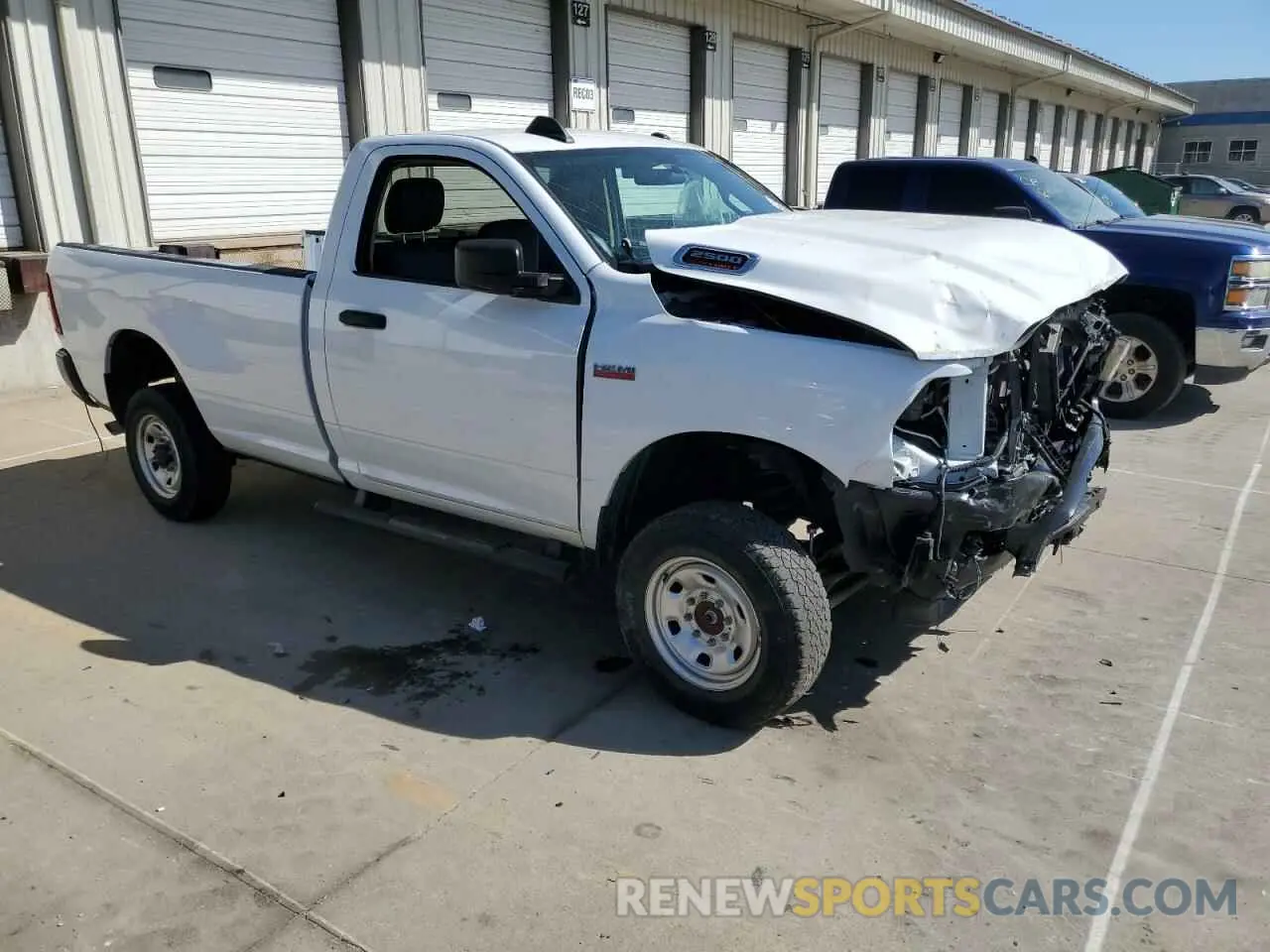 4 Photograph of a damaged car 3C6MR5AJ9LG206808 RAM 2500 2020