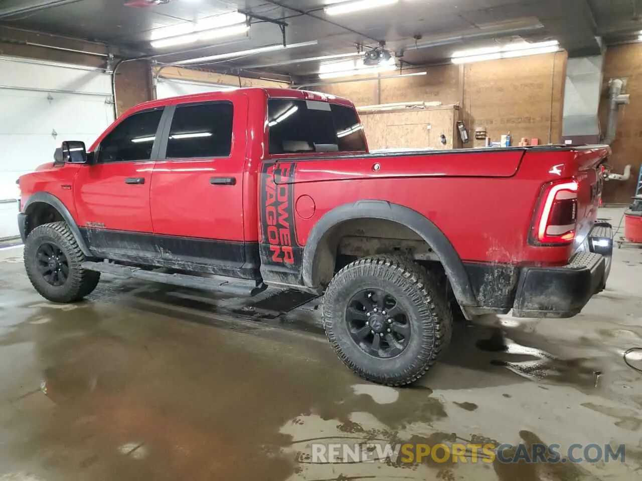 2 Photograph of a damaged car 3C6TR5EJ4LG181449 RAM 2500 2020