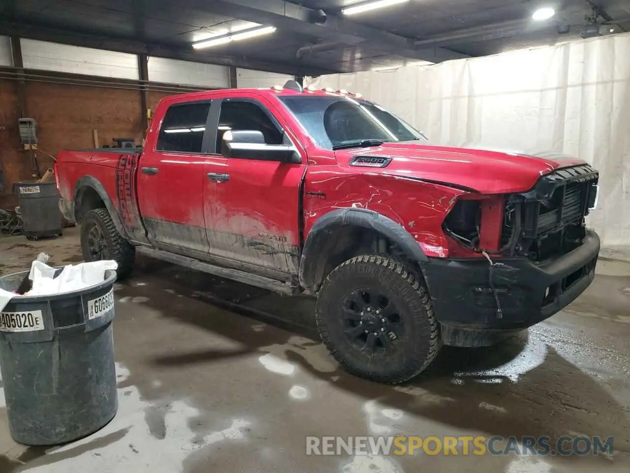 4 Photograph of a damaged car 3C6TR5EJ4LG181449 RAM 2500 2020