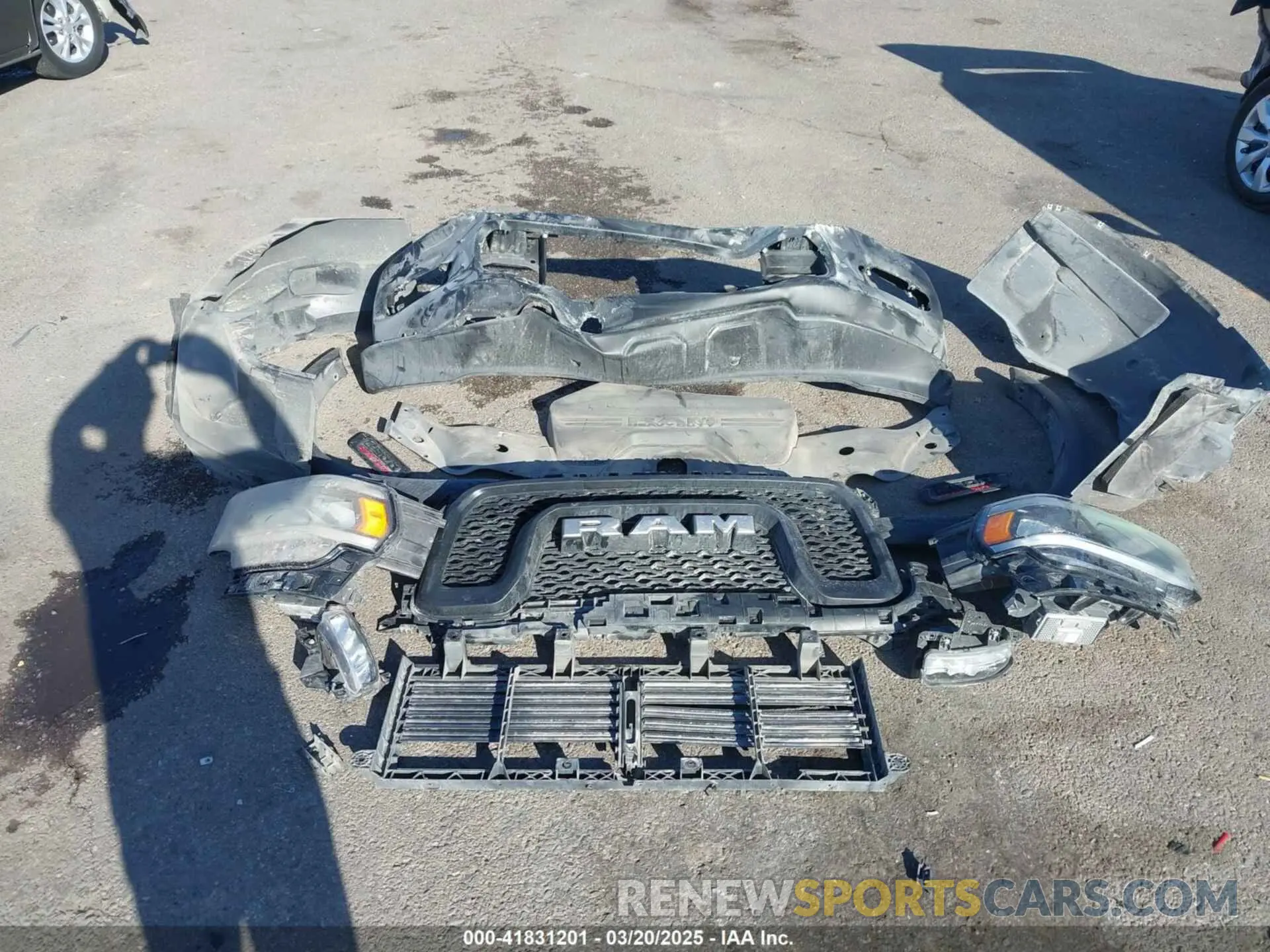 12 Photograph of a damaged car 3C6TR5EJ4LG274651 RAM 2500 2020