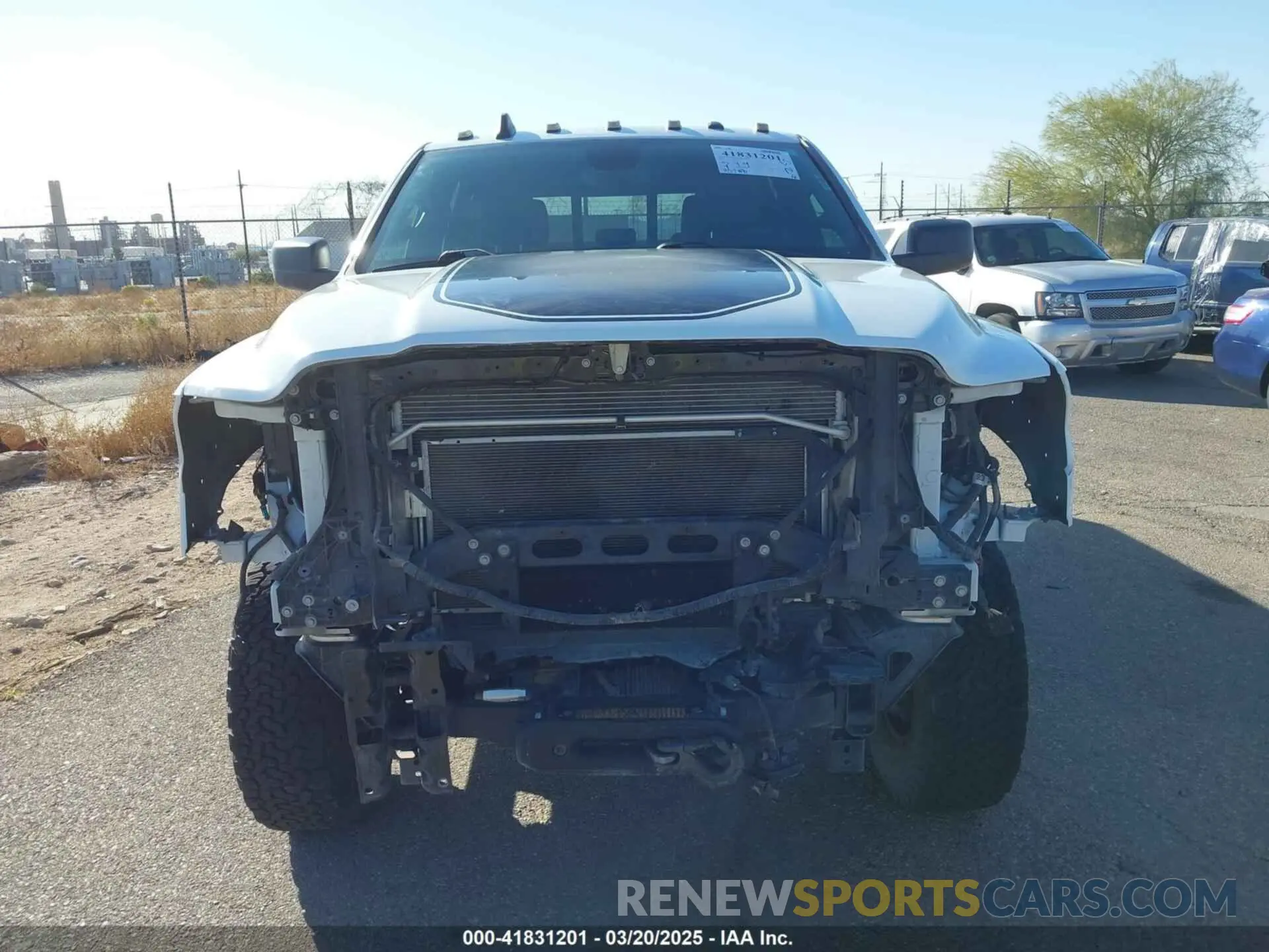 6 Photograph of a damaged car 3C6TR5EJ4LG274651 RAM 2500 2020